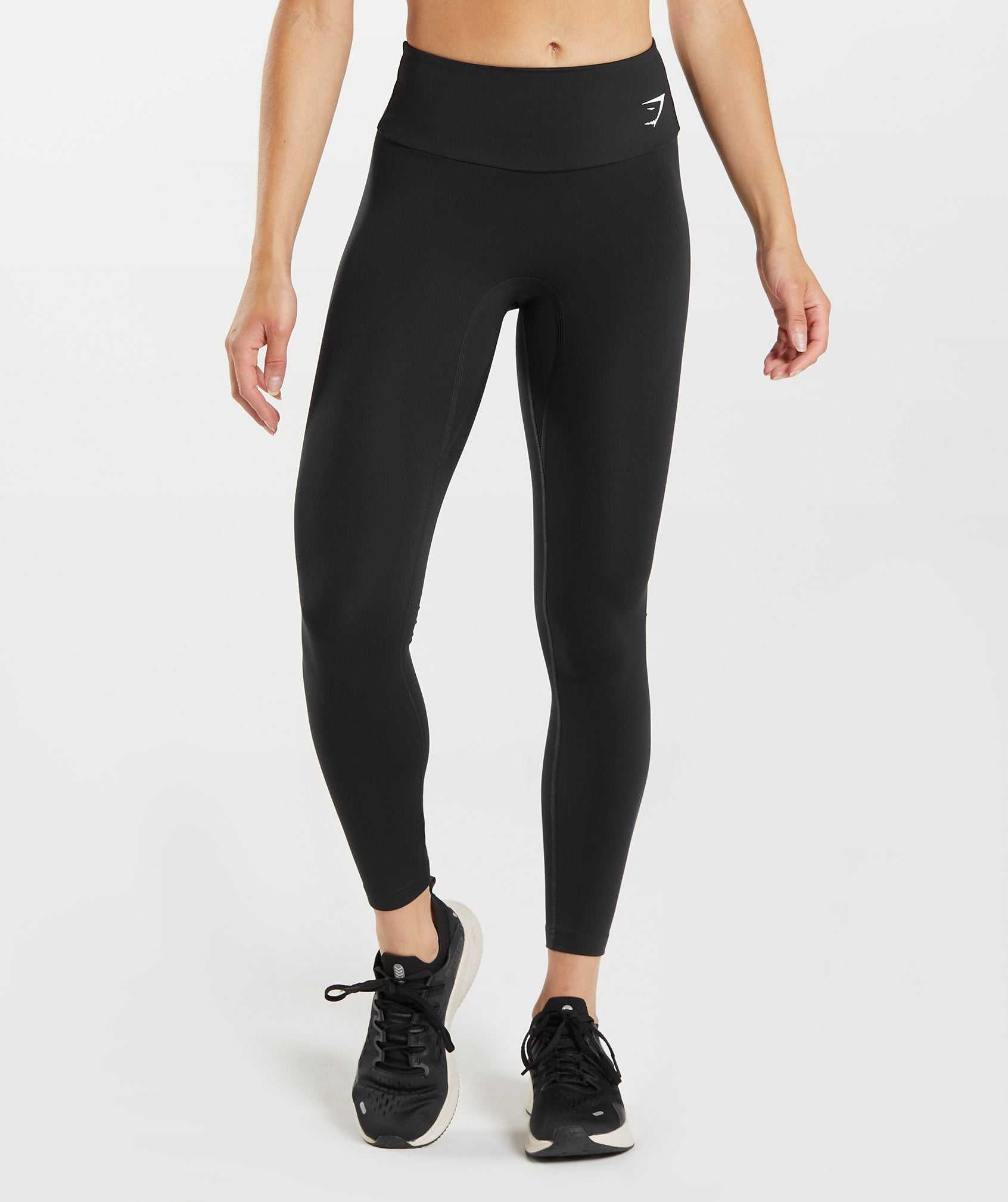 Gymshark Fraction Leggings Zwart Wit | SHTV58726