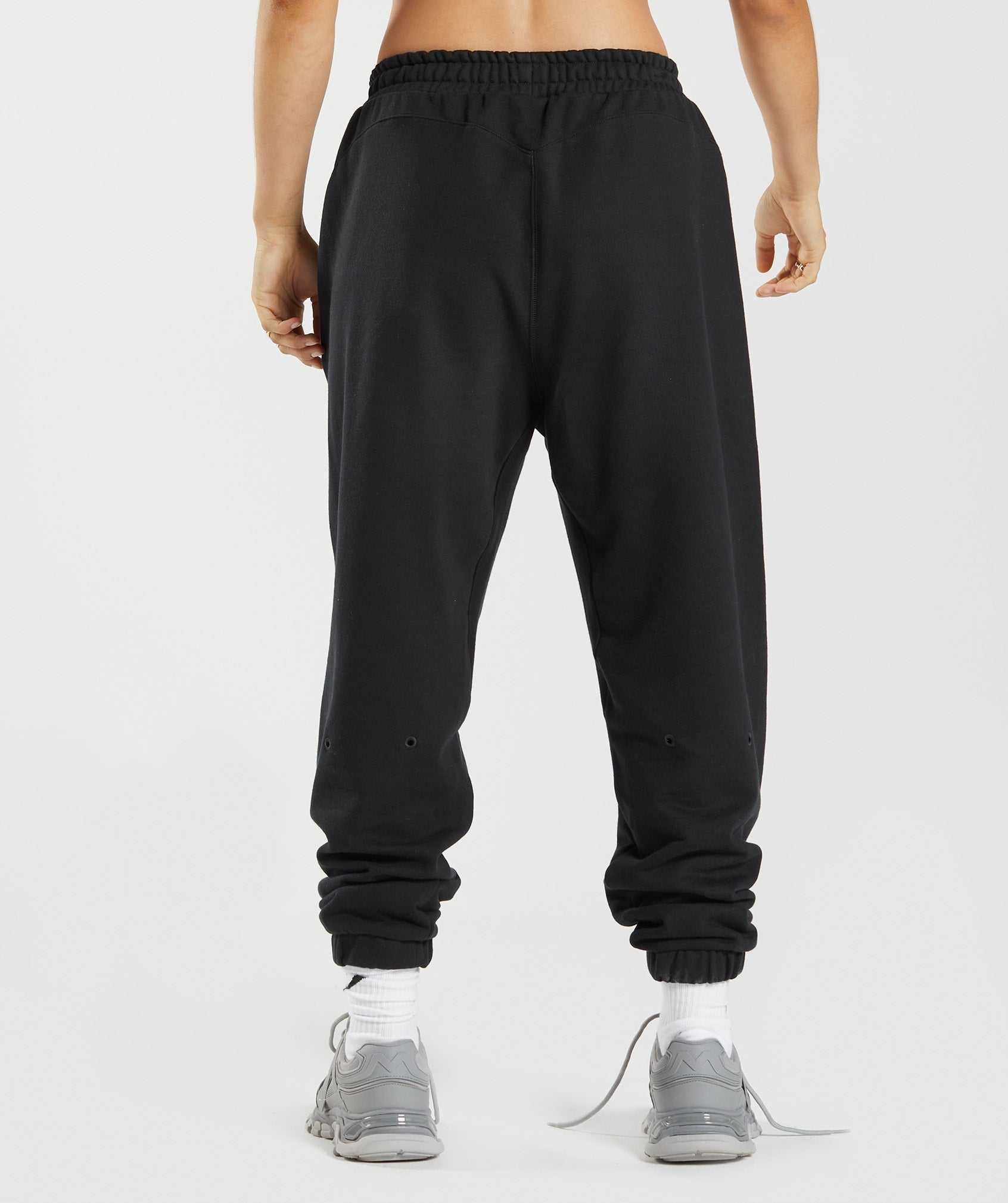 Gymshark GS10 Year Joggingbroeken Zwart | QSZR47632