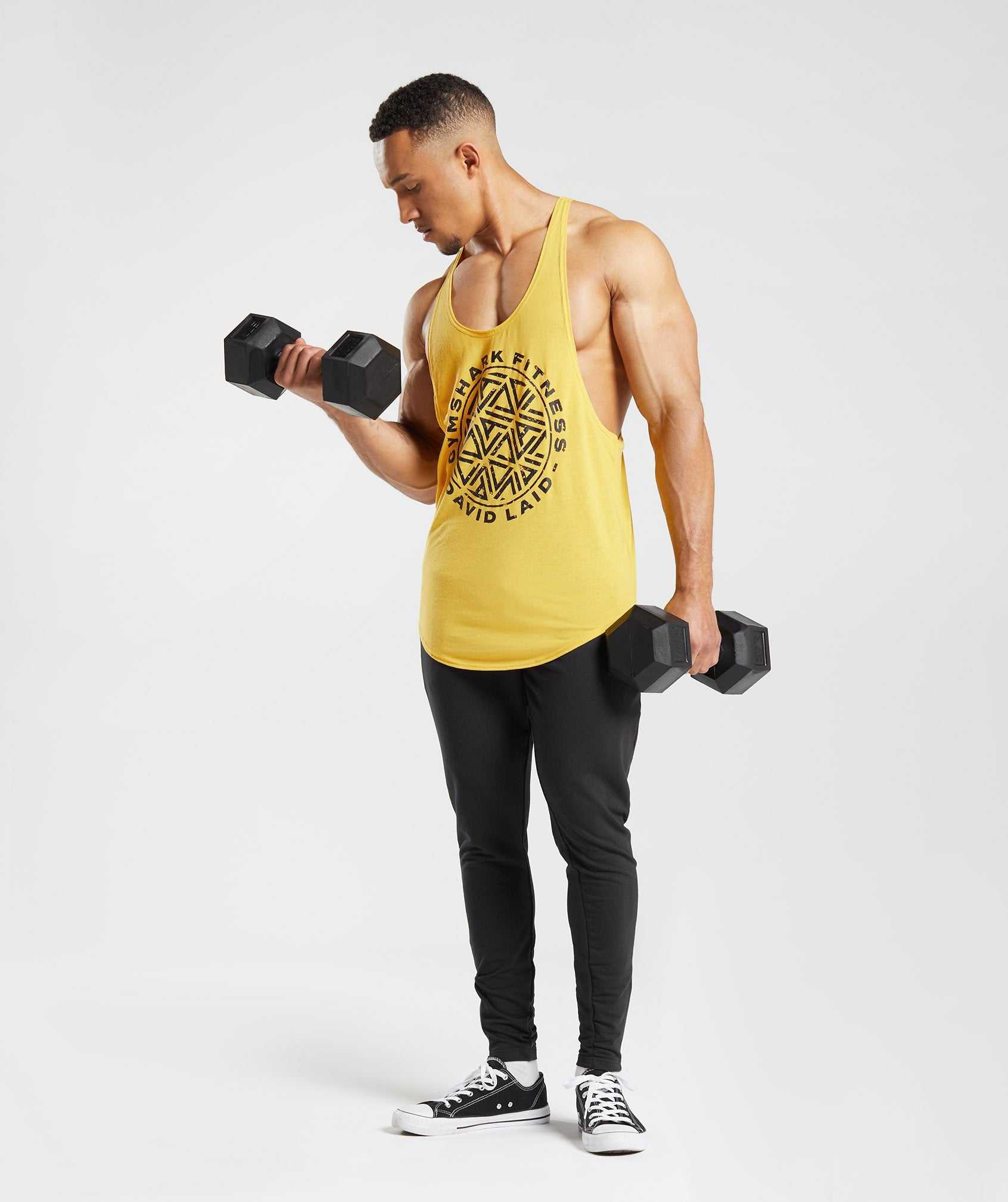 Gymshark GS x David Laid Gilet Geel | KDIO91874