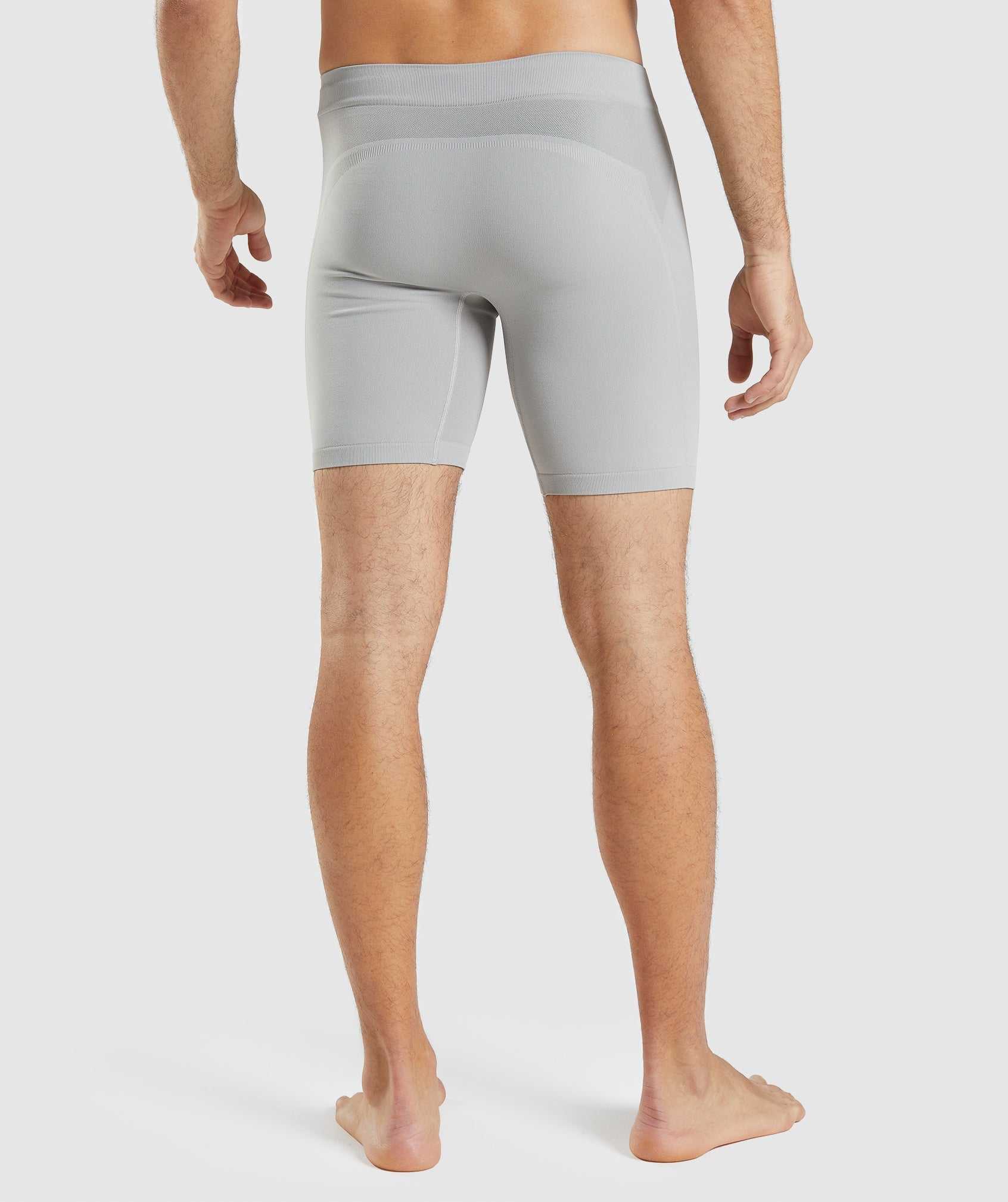 Gymshark Hybride Boxer Korte Broek Grijs Bruin Grijs Zwart Grijs | RMQB74193