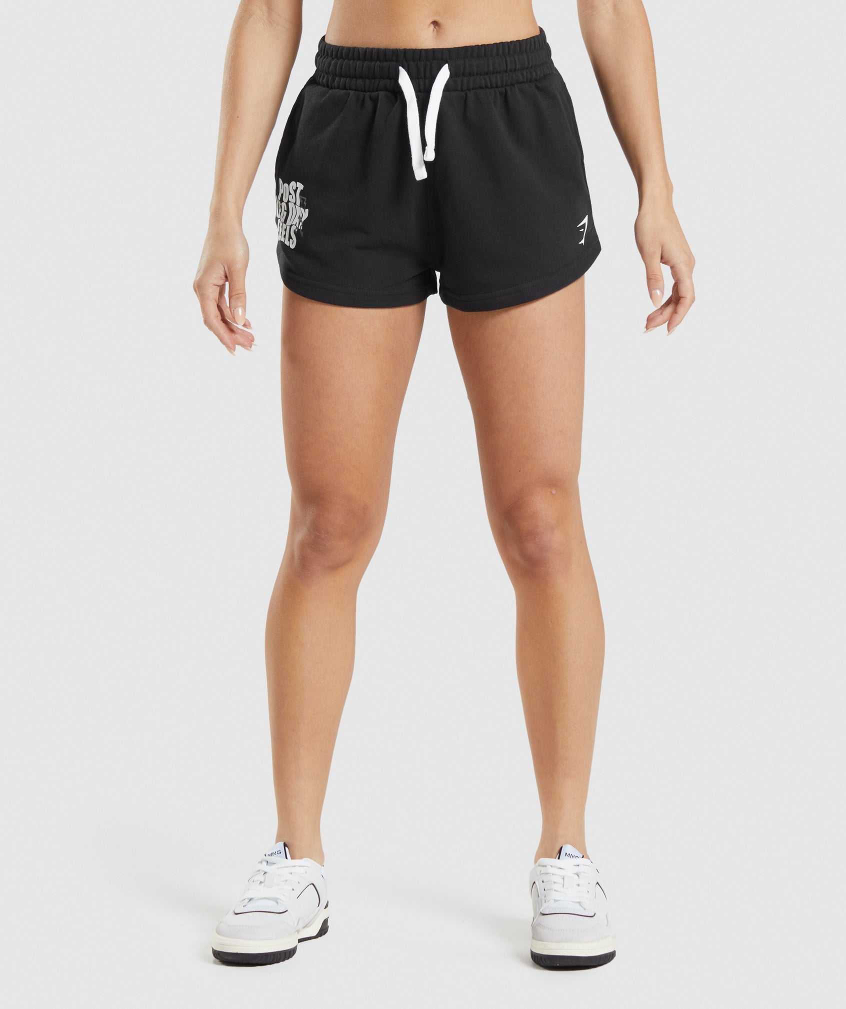 Gymshark Leg Day Korte Broek Zwart | INME46098