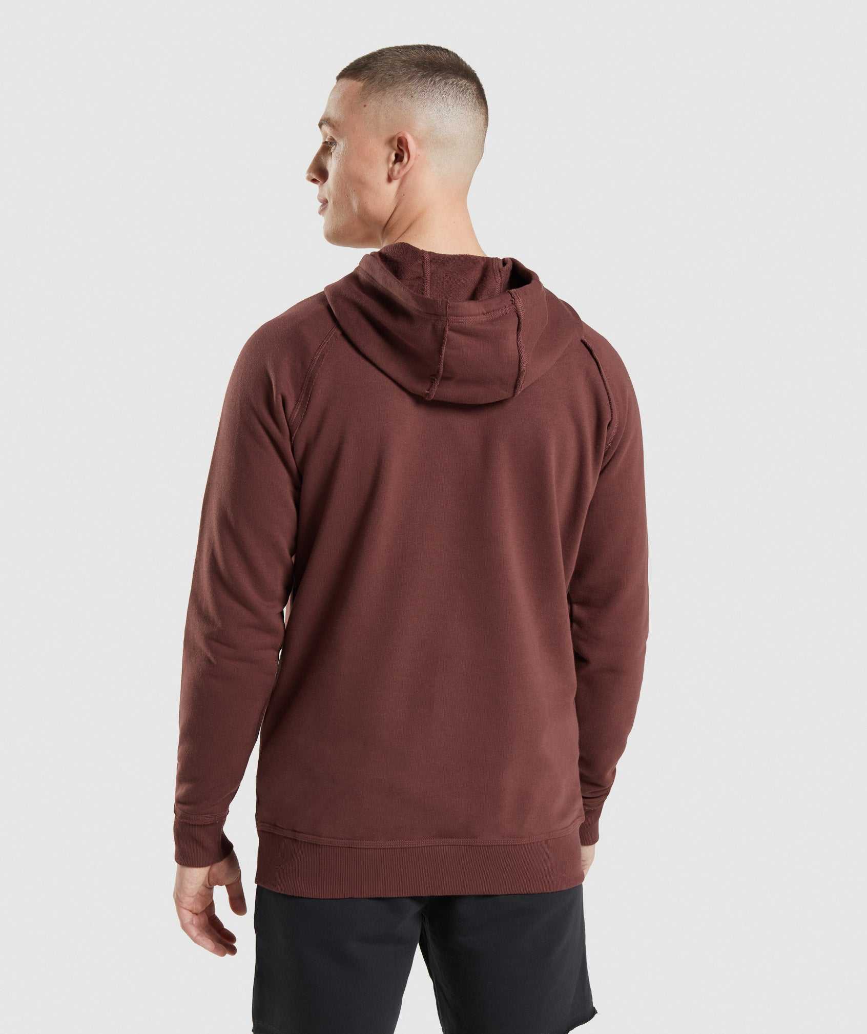 Gymshark Legacy Hoodie Roze Bruin | MBCJ46703