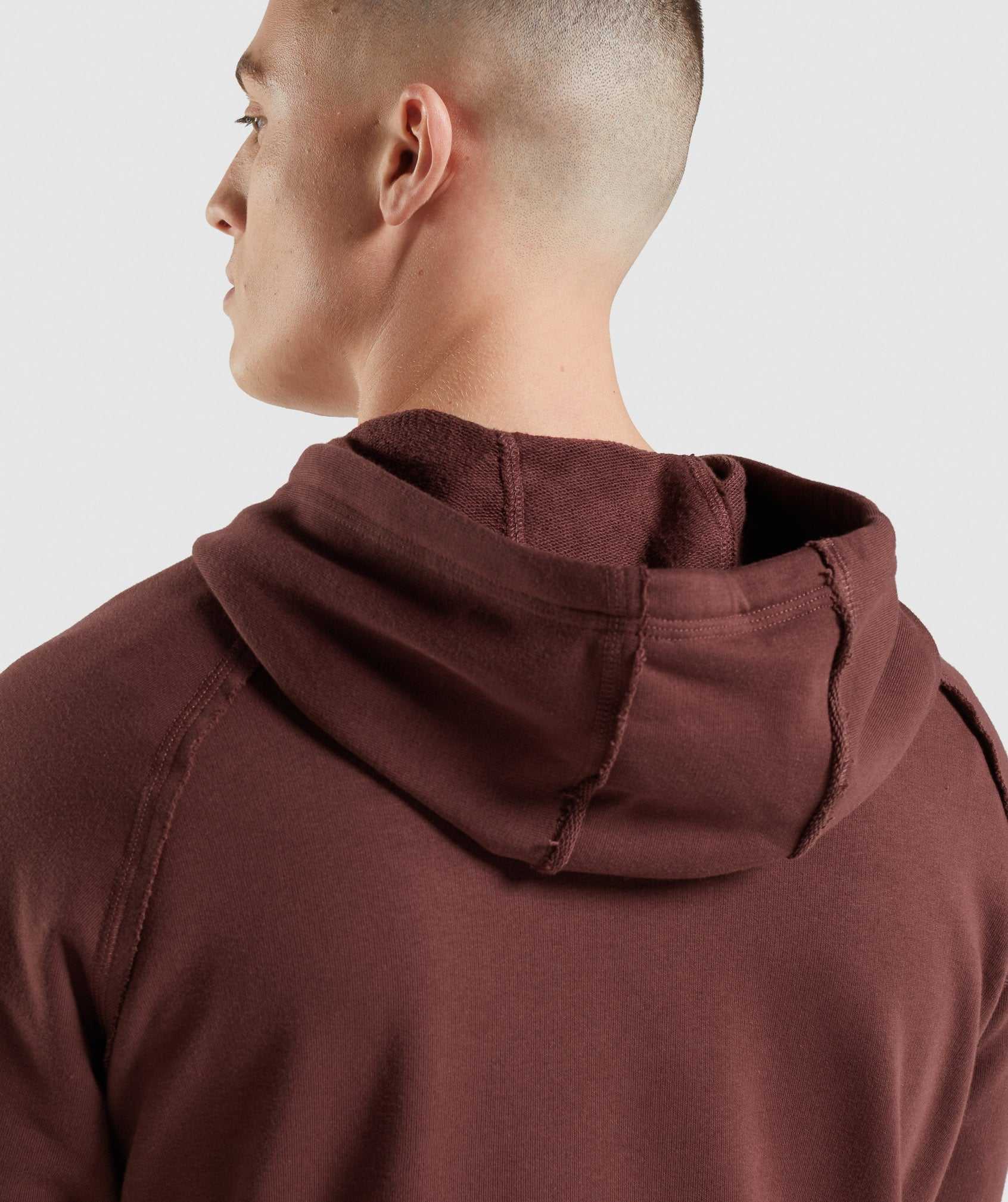 Gymshark Legacy Hoodie Roze Bruin | MBCJ46703