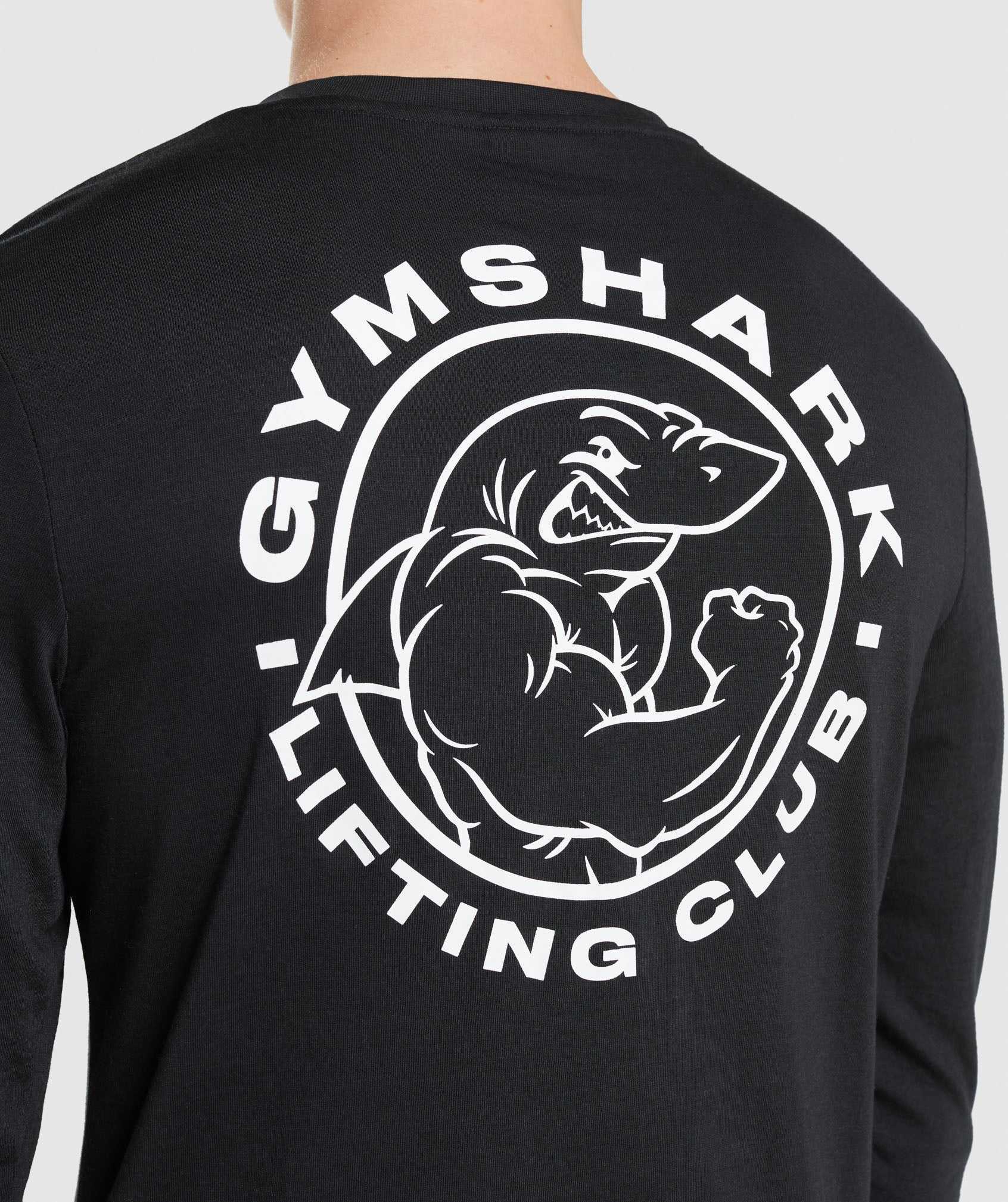 Gymshark Legacy Long Sleeve T-shirts Zwart | ICTB25813