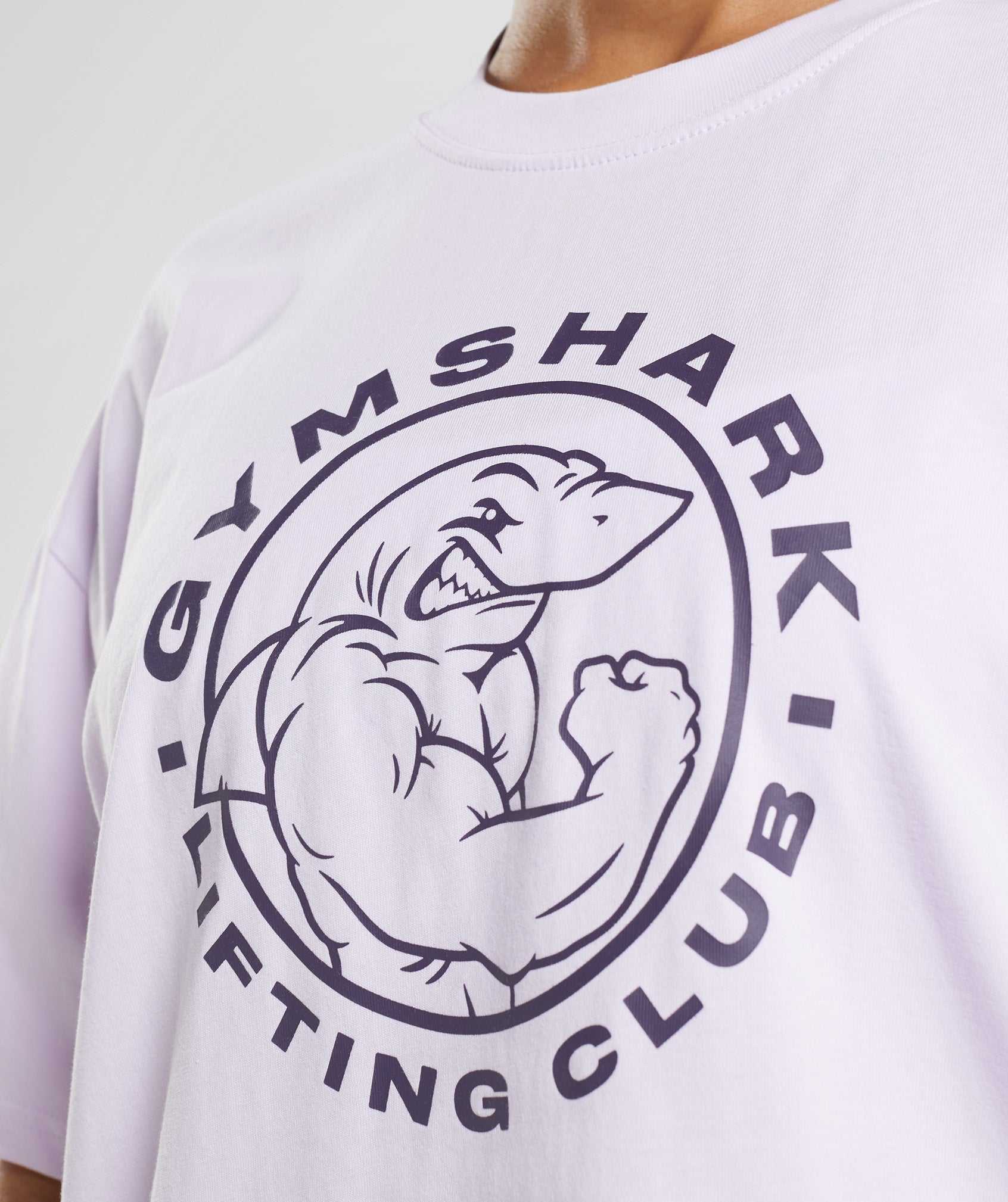 Gymshark Legacy Oversized T-shirts Paars | RJWD92514