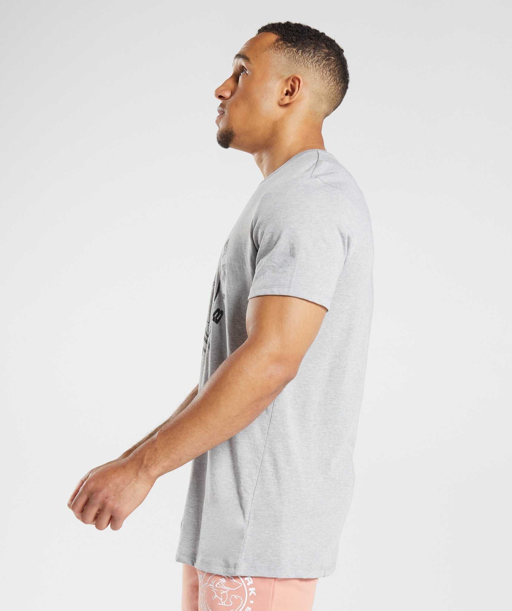 Gymshark Legacy T-shirts Lichtgrijs | MYHP67130