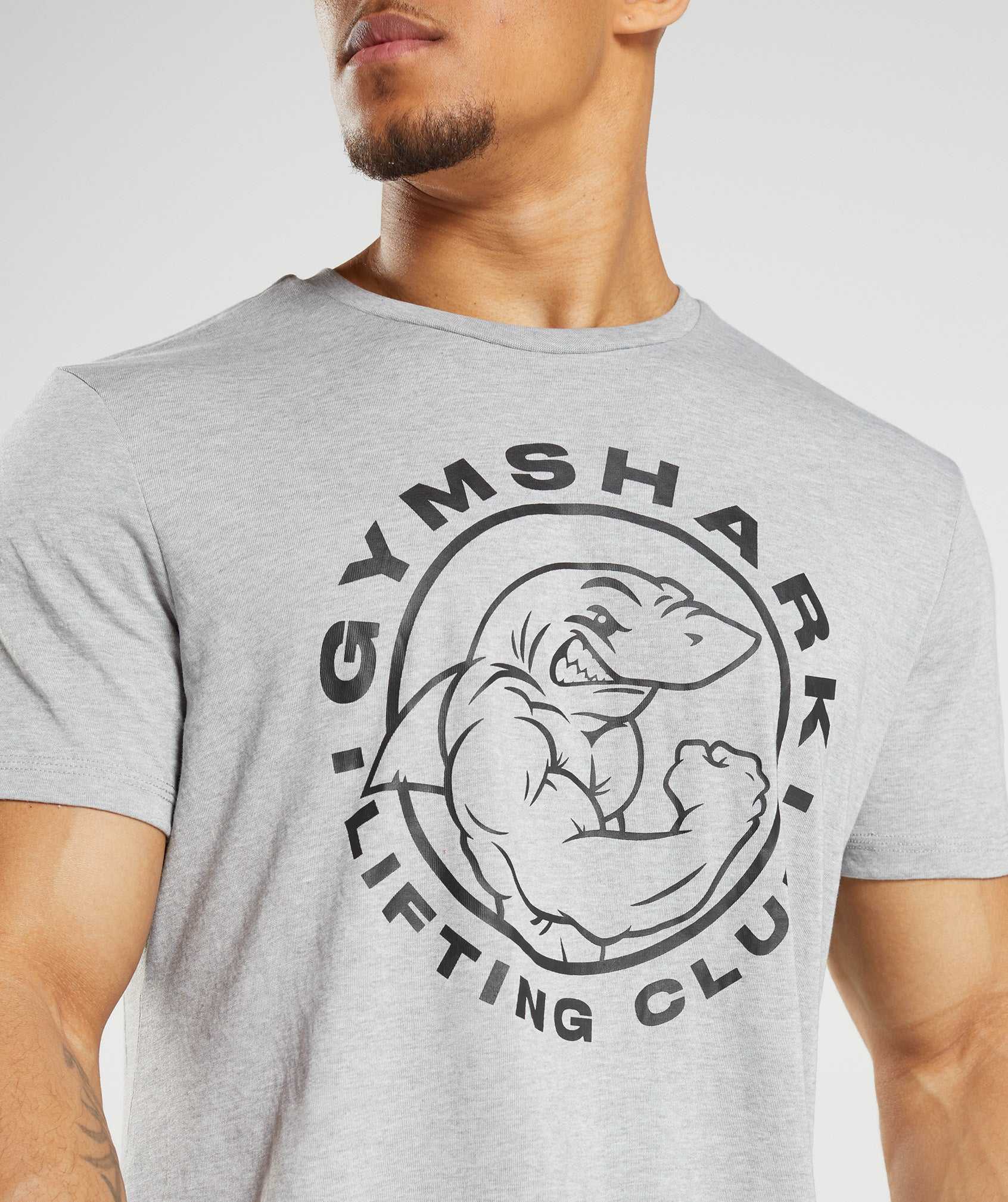 Gymshark Legacy T-shirts Lichtgrijs | MYHP67130