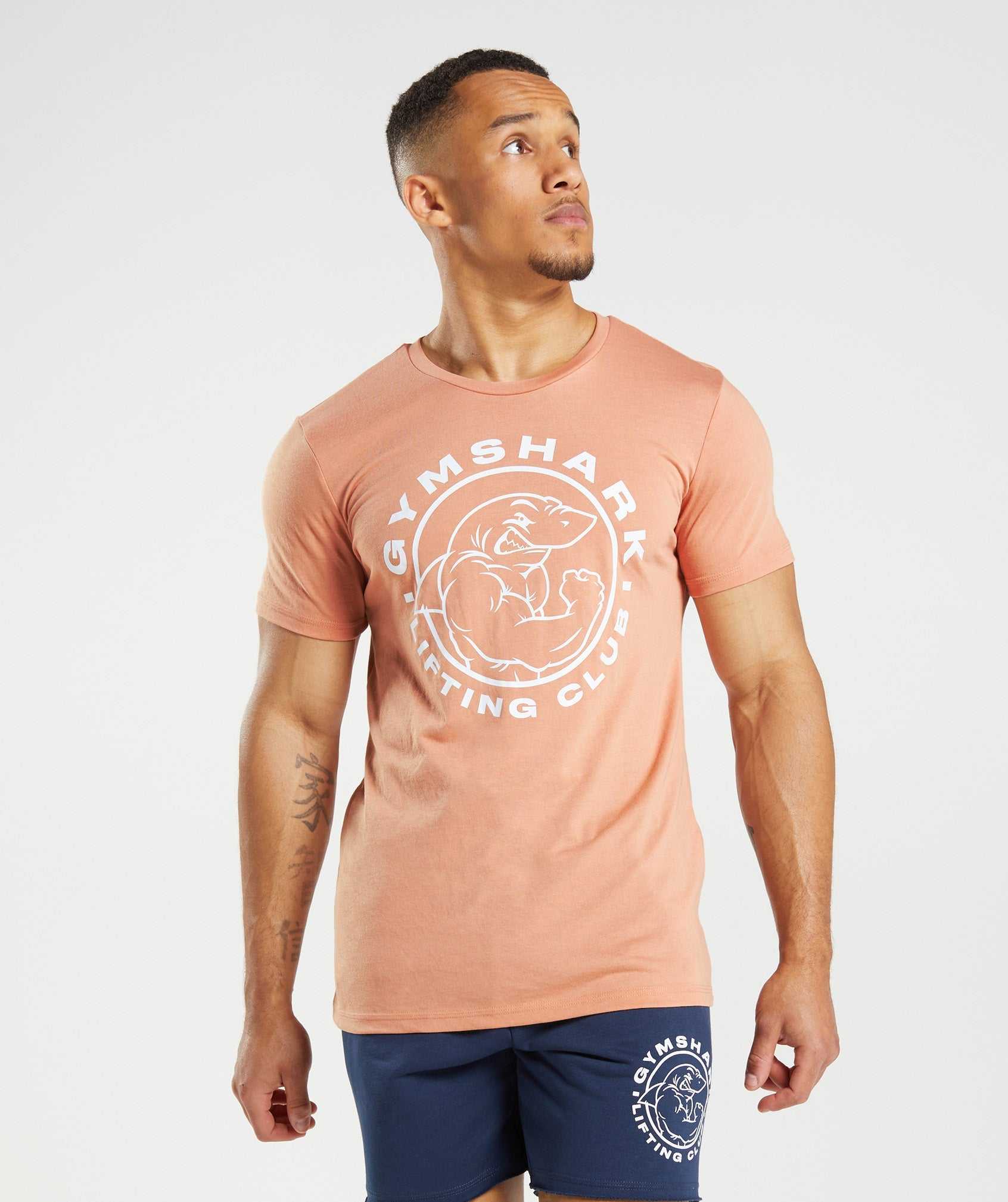 Gymshark Legacy T-shirts Roze | UIWM35648