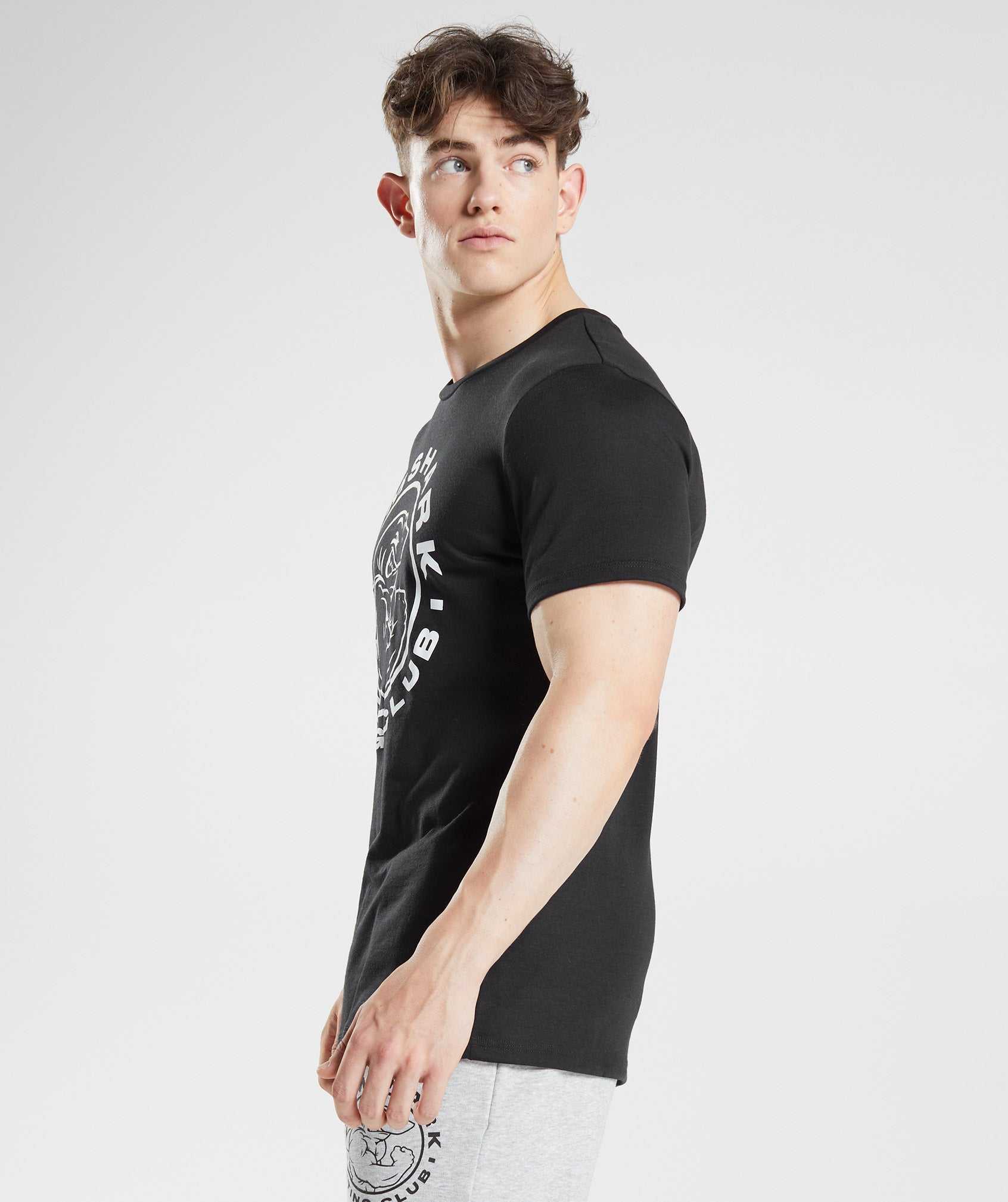 Gymshark Legacy T-shirts Zwart | MOVT06382