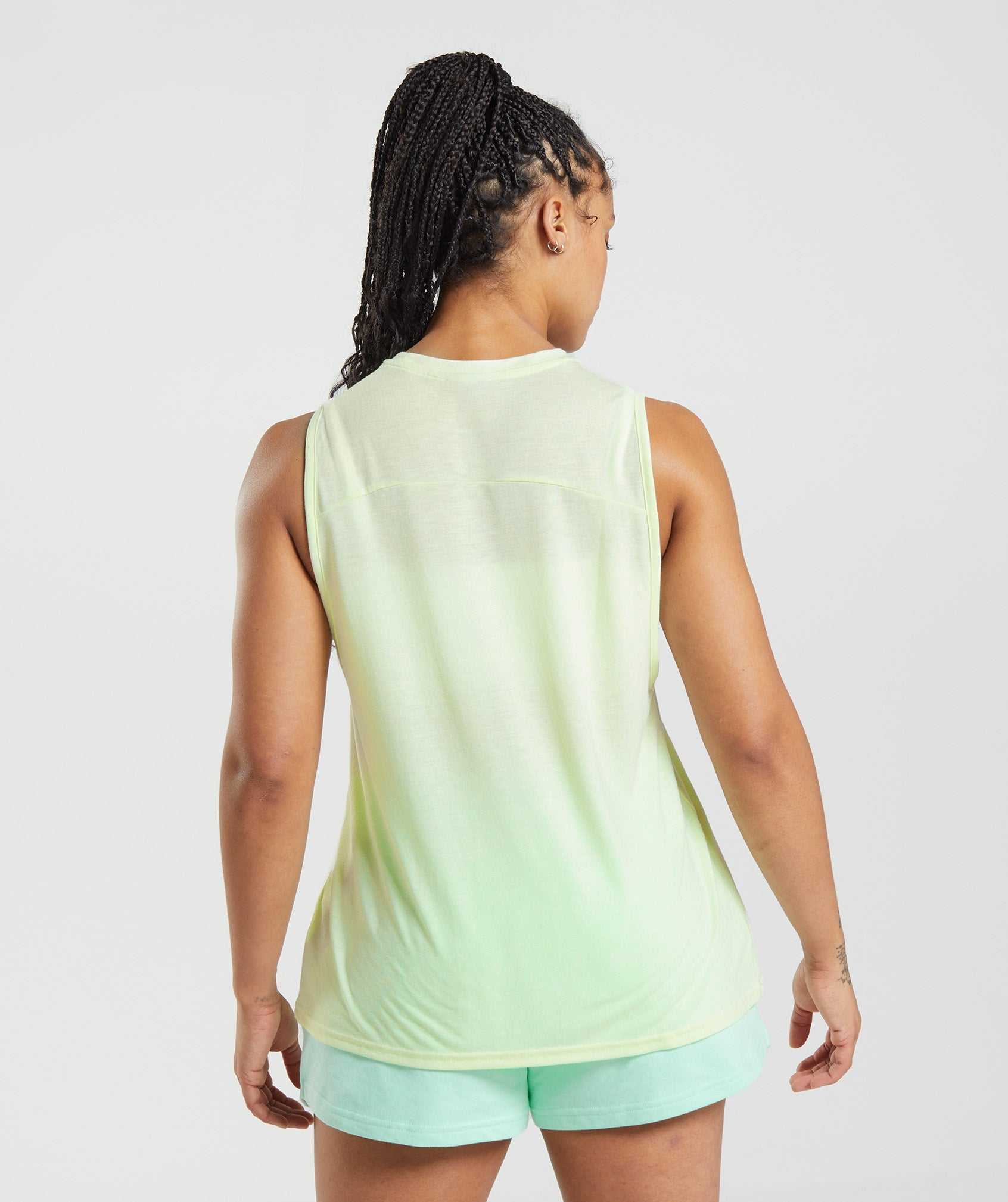 Gymshark Legacy Tanktop Groen | KXUE48965