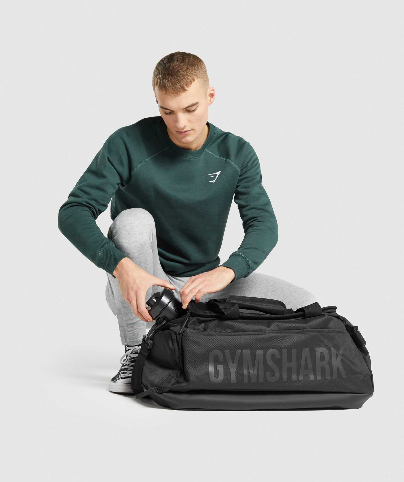 Gymshark Lifting Club Gym Bag Accessoires Zwart | MBZD05184