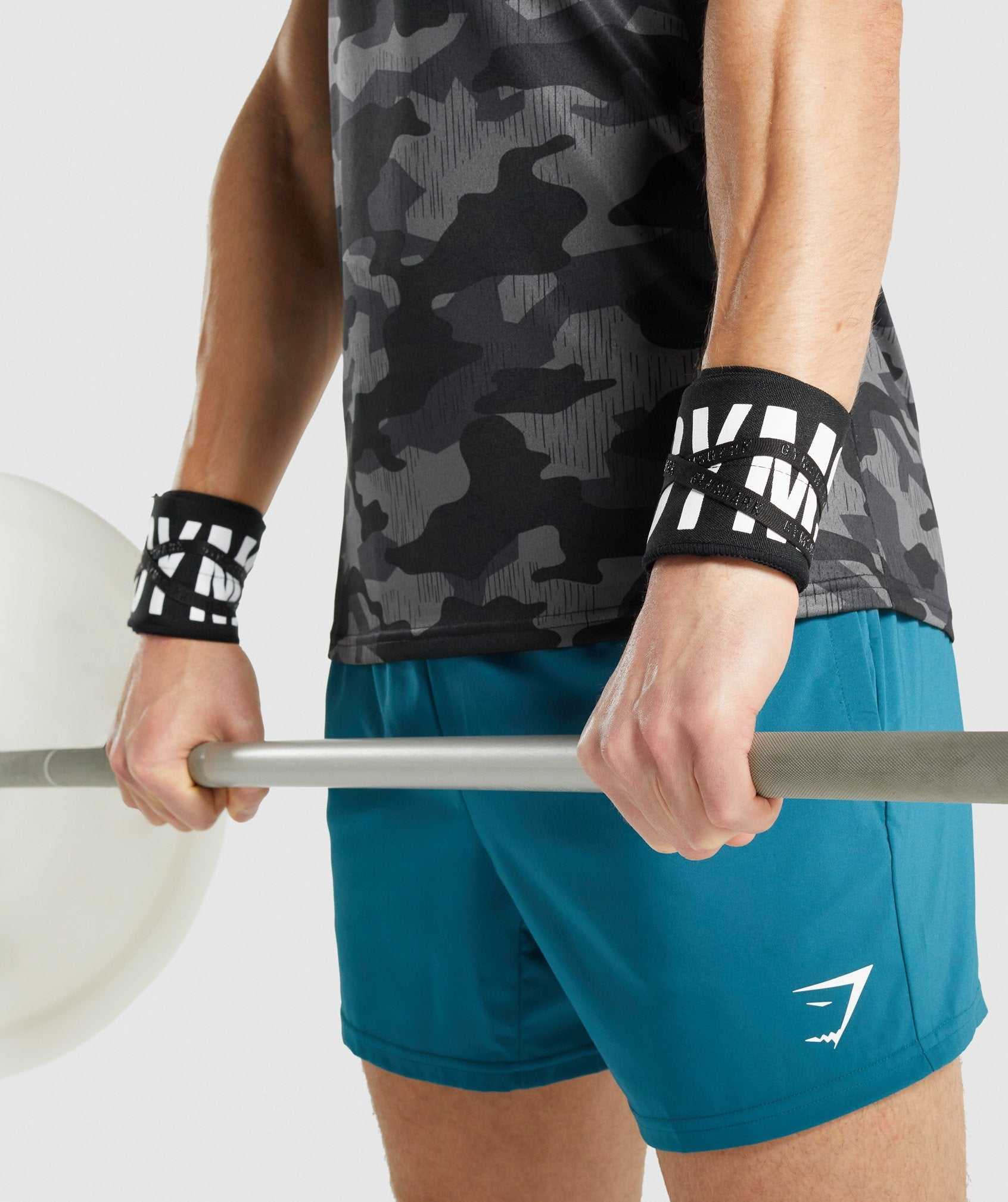 Gymshark Lifting Straps Self Tie Accessoires Zwart | CIHR03486