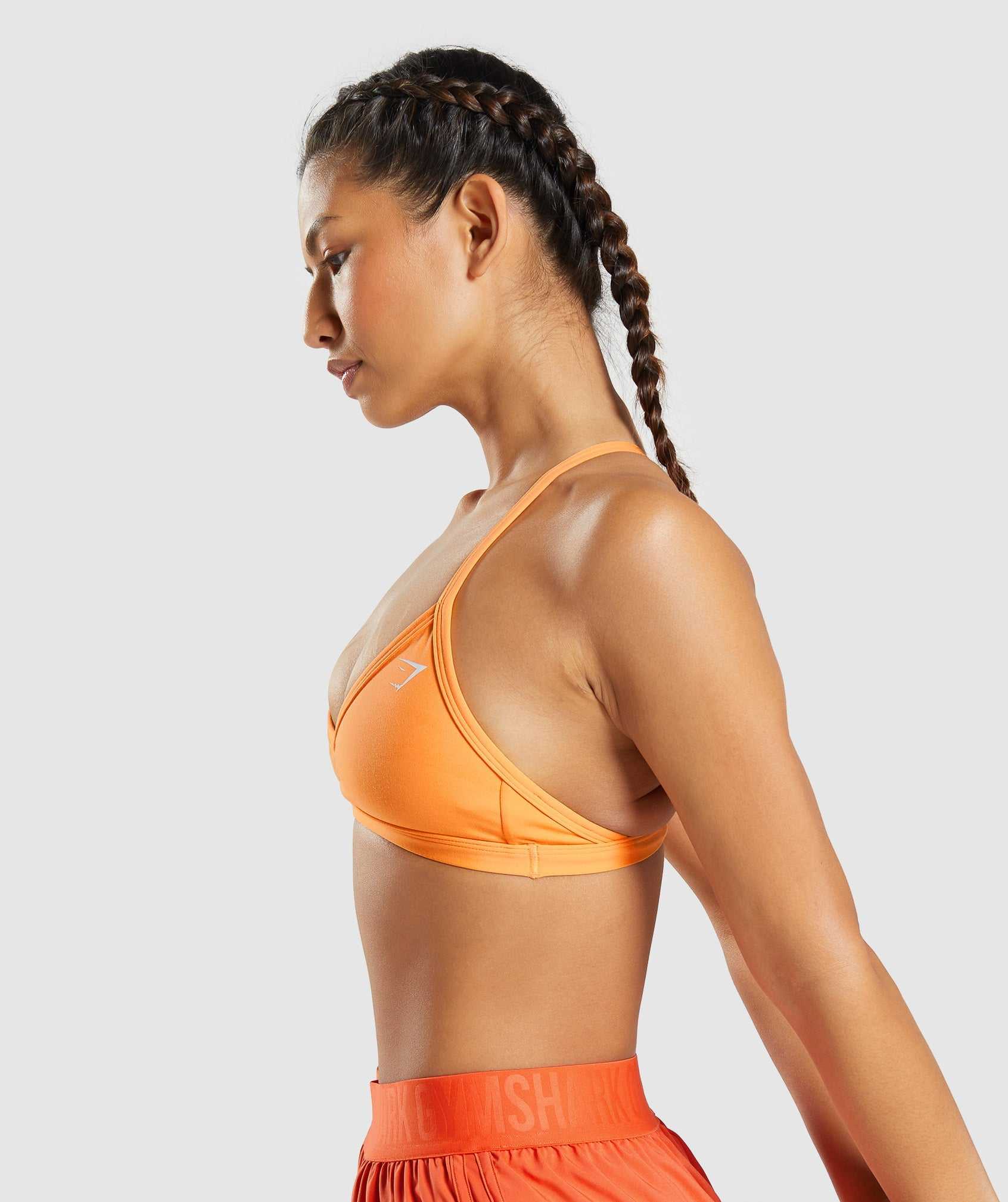 Gymshark Minimal Sport Bh Abrikoos Oranje | GEKA79123