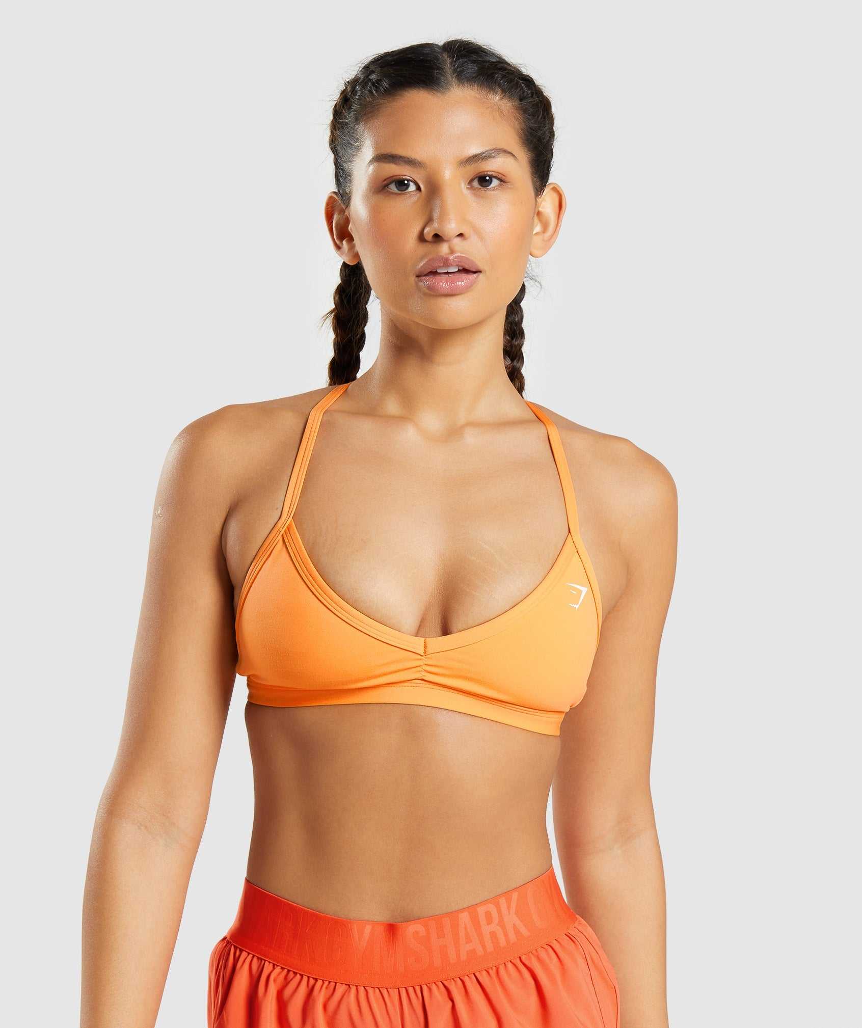 Gymshark Minimal Sport Bh Abrikoos Oranje | GEKA79123