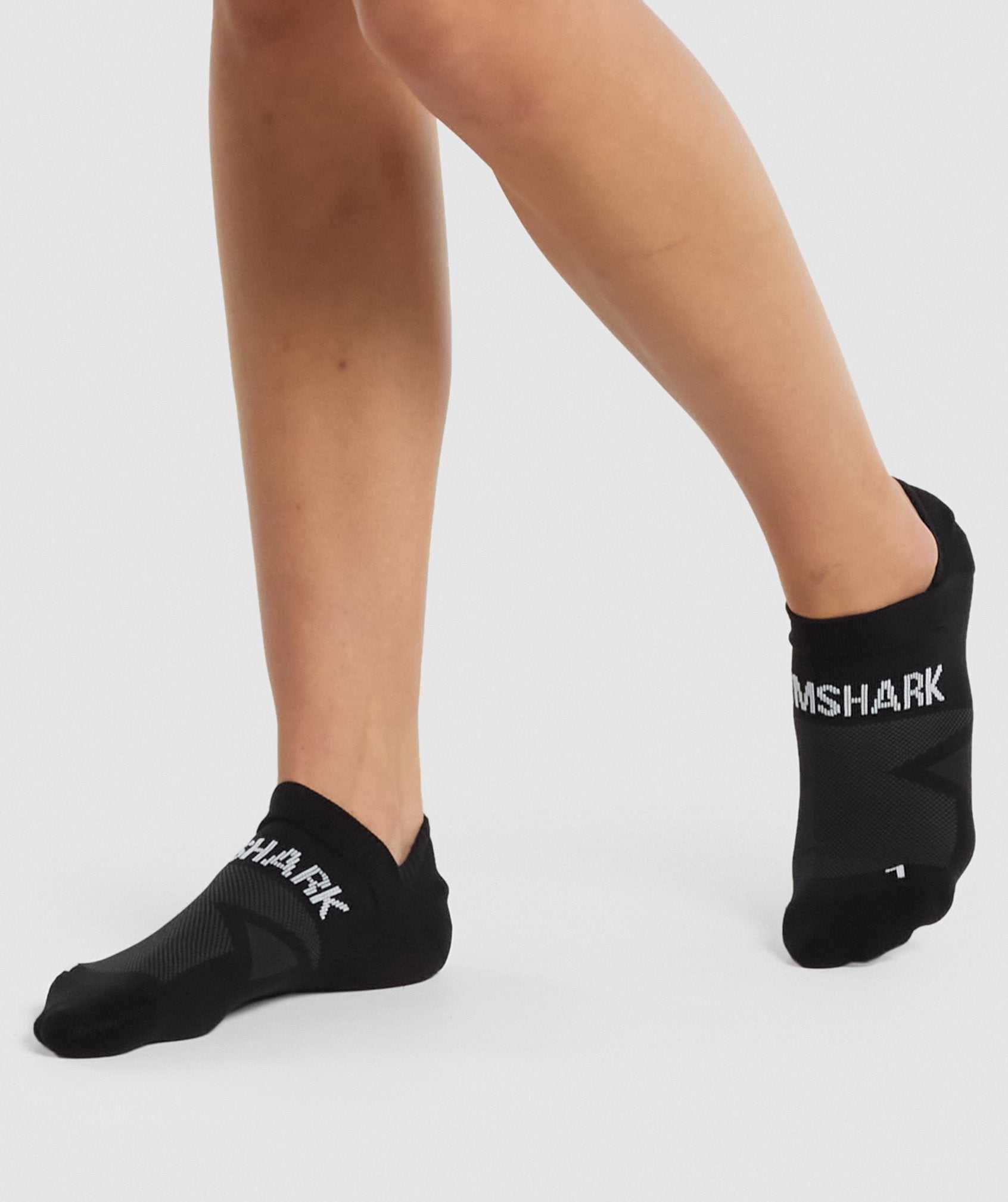 Gymshark No Show Performance Socks Accessoires Zwart | CBNV38472