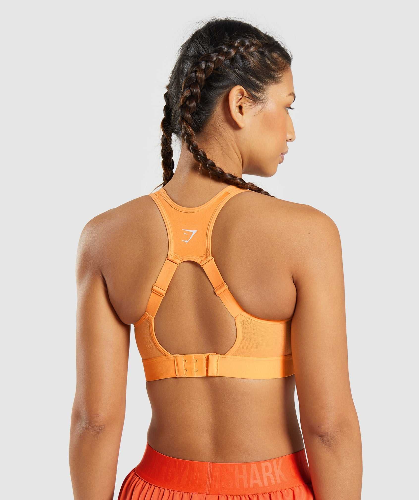 Gymshark Open Back Sport Bh Abrikoos Oranje | GFCK10842