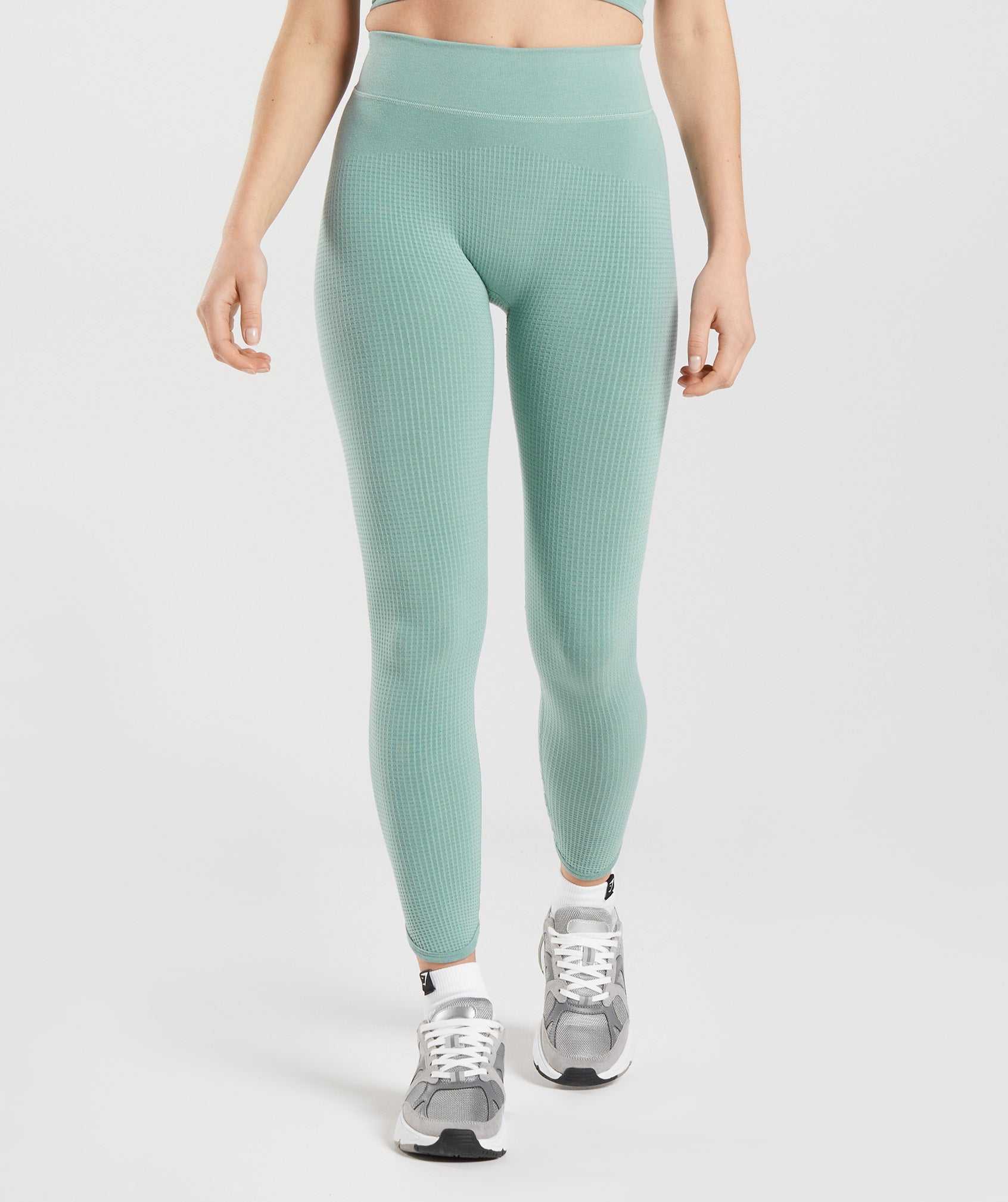 Gymshark Pause Seamless Leggings Blauw | IKYU94125