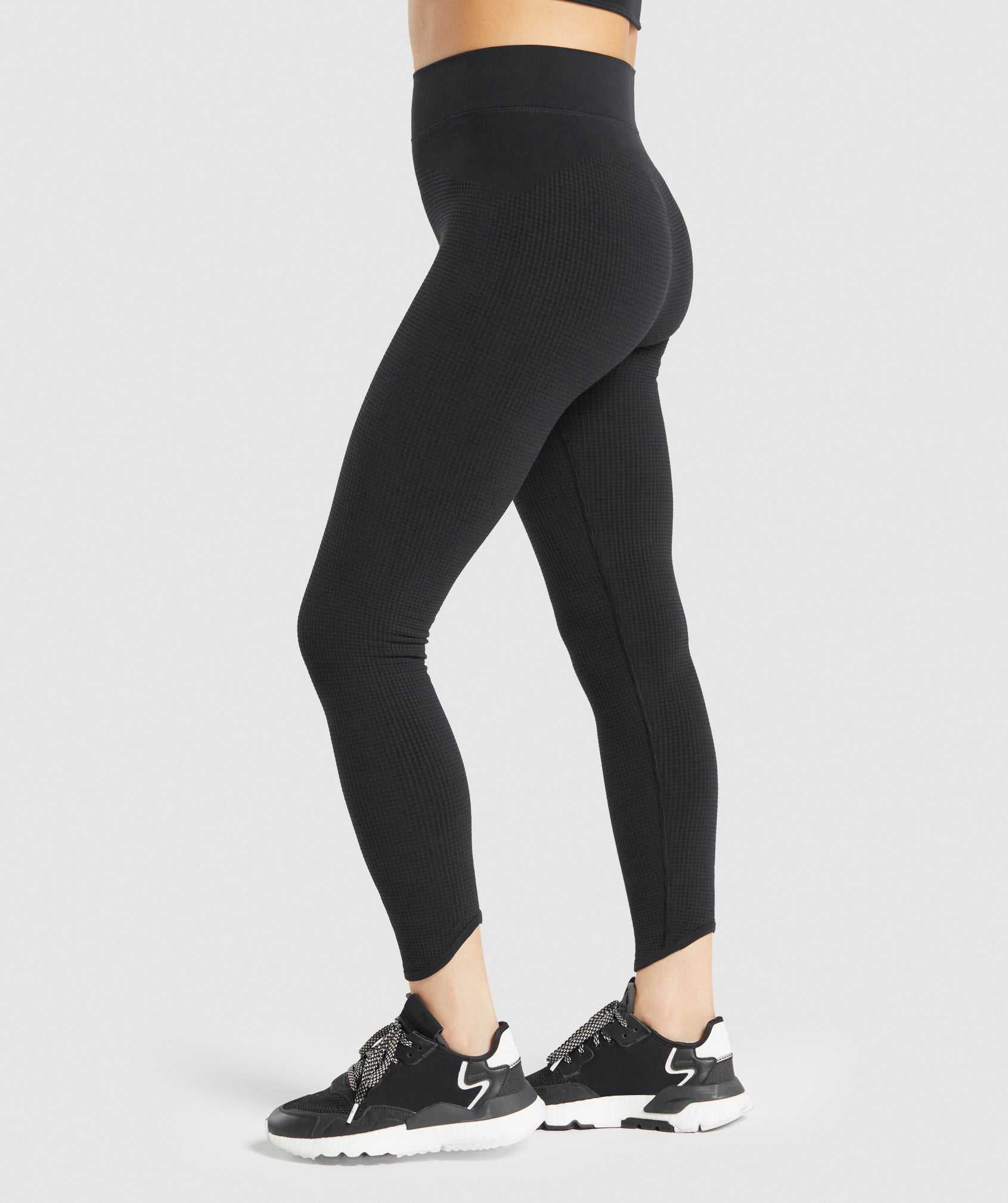 Gymshark Pause Seamless Leggings Zwart | GEXT17438