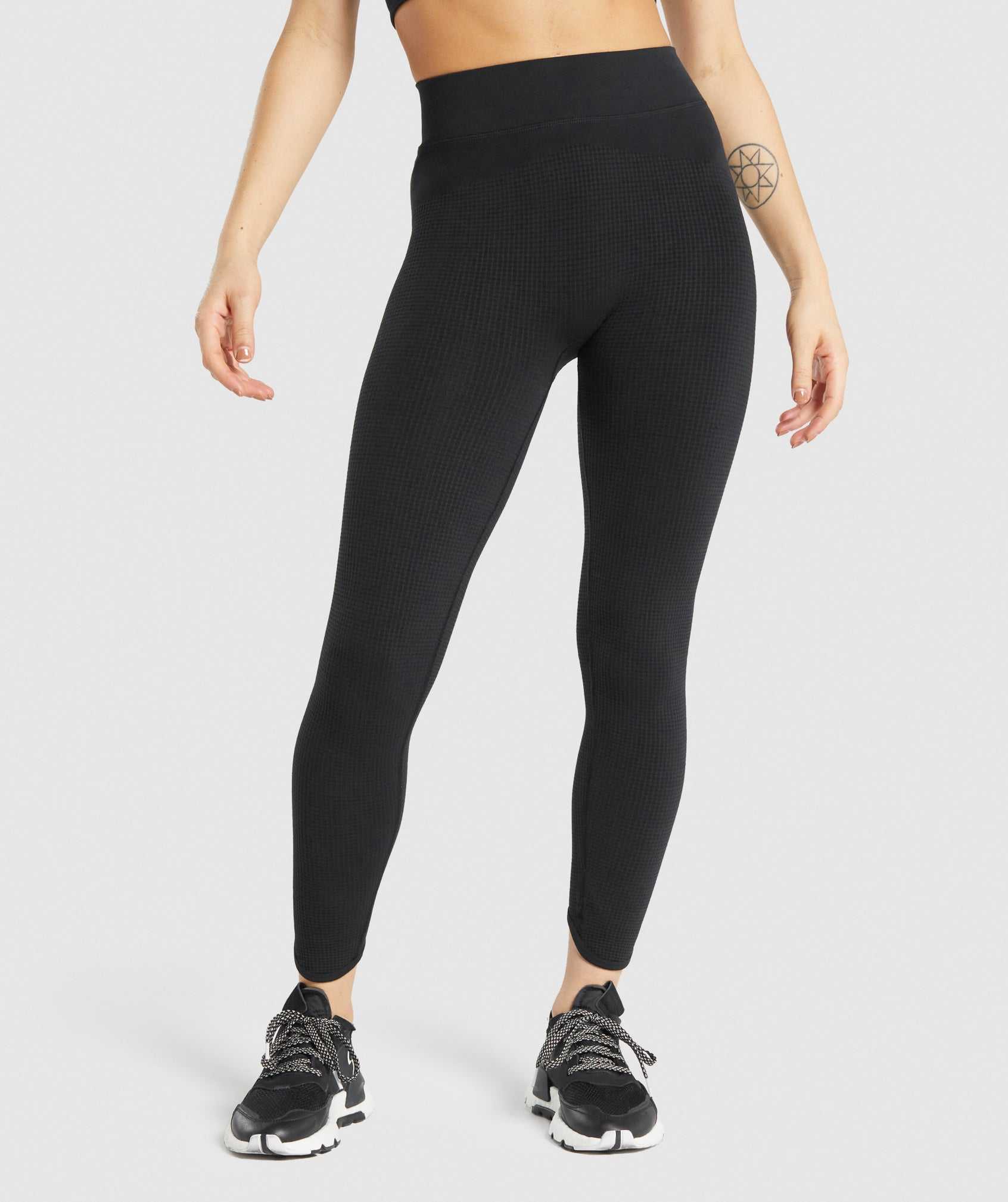 Gymshark Pause Seamless Leggings Zwart | GEXT17438