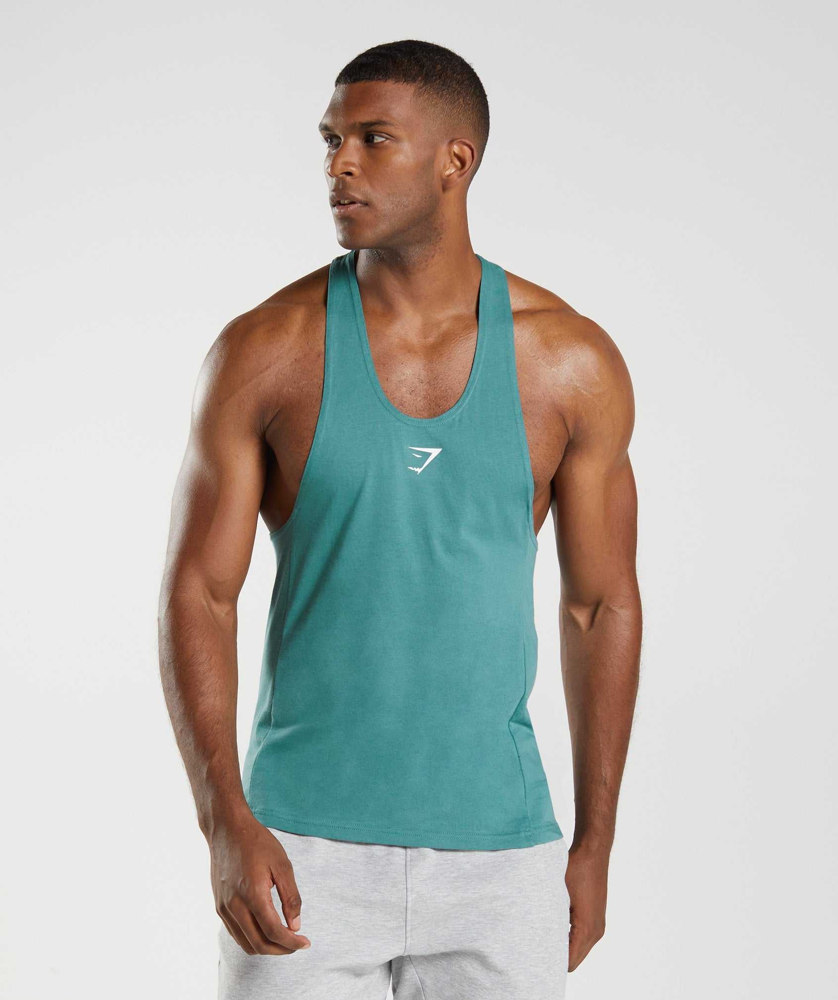 Gymshark React Gilet Blauw | HQSM93457