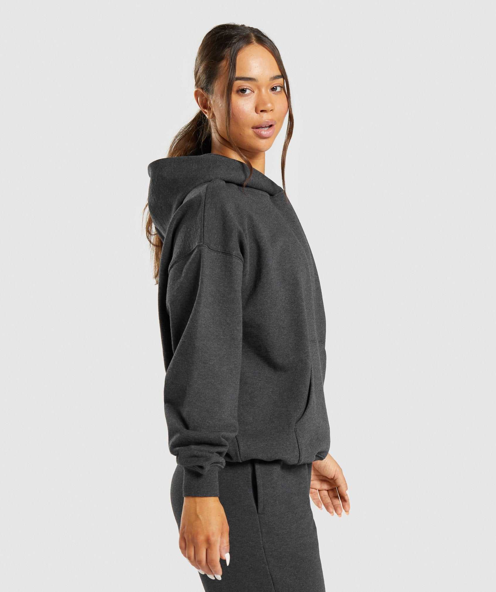 Gymshark Rest Day Sweats Hoodie Zwart | KMFC83469