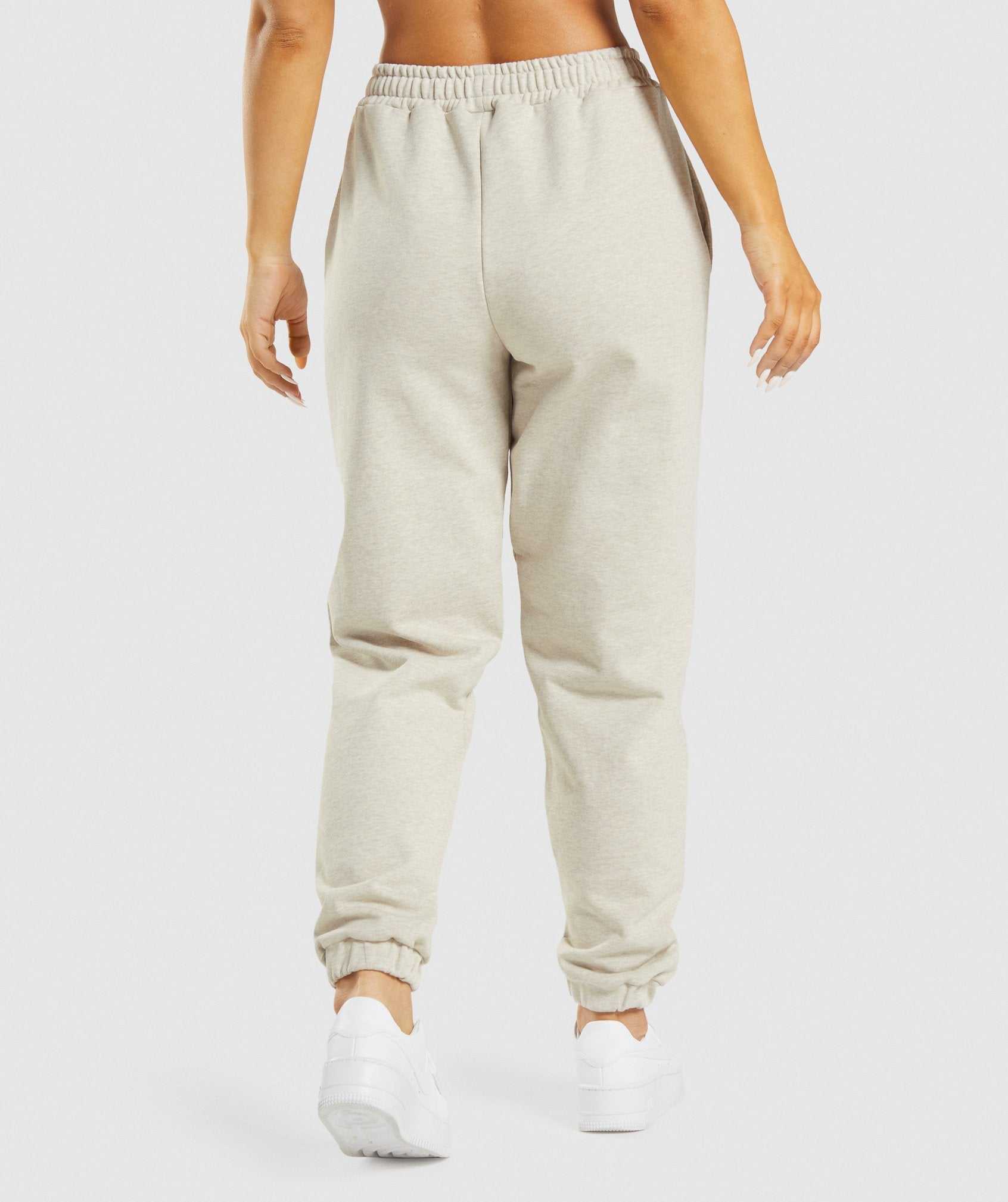 Gymshark Rest Day Sweats Joggingbroeken Beige | GYEK65214