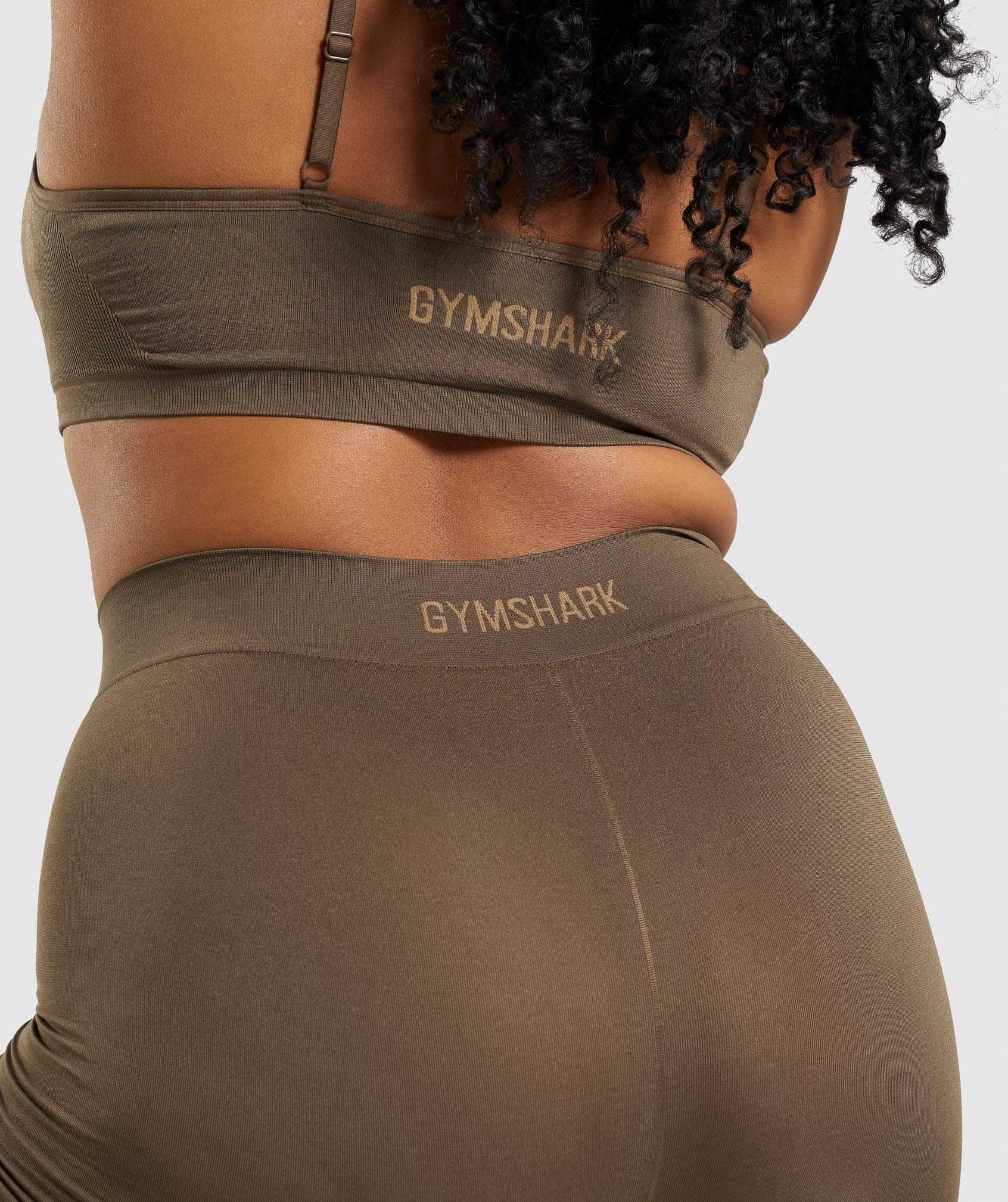 Gymshark Seamless Boxers Ondergoed Bruin | LWVX61738