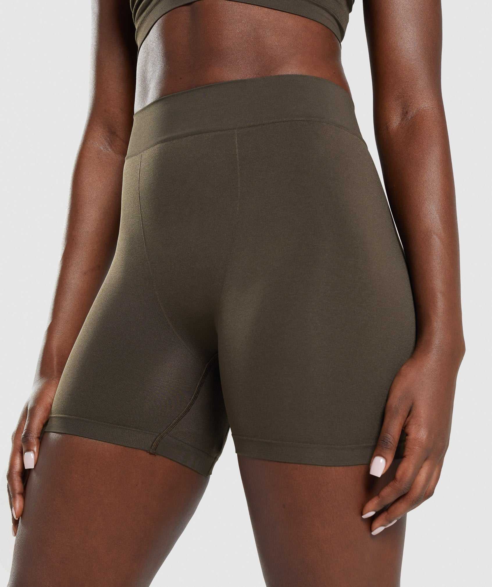 Gymshark Seamless Boxers Ondergoed Bruin | YNJM68294