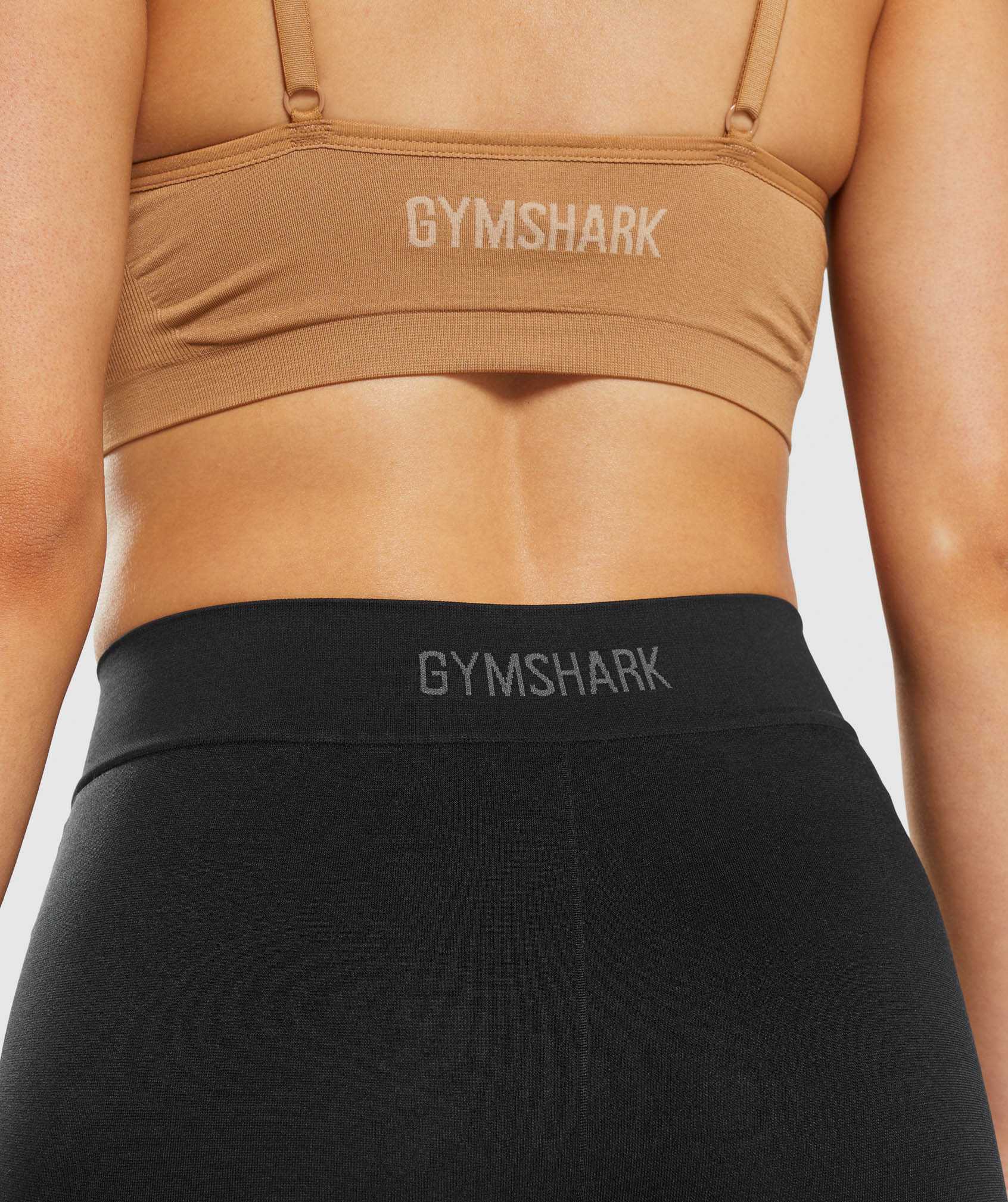 Gymshark Seamless Boxers Ondergoed Zwart | ACPS38960