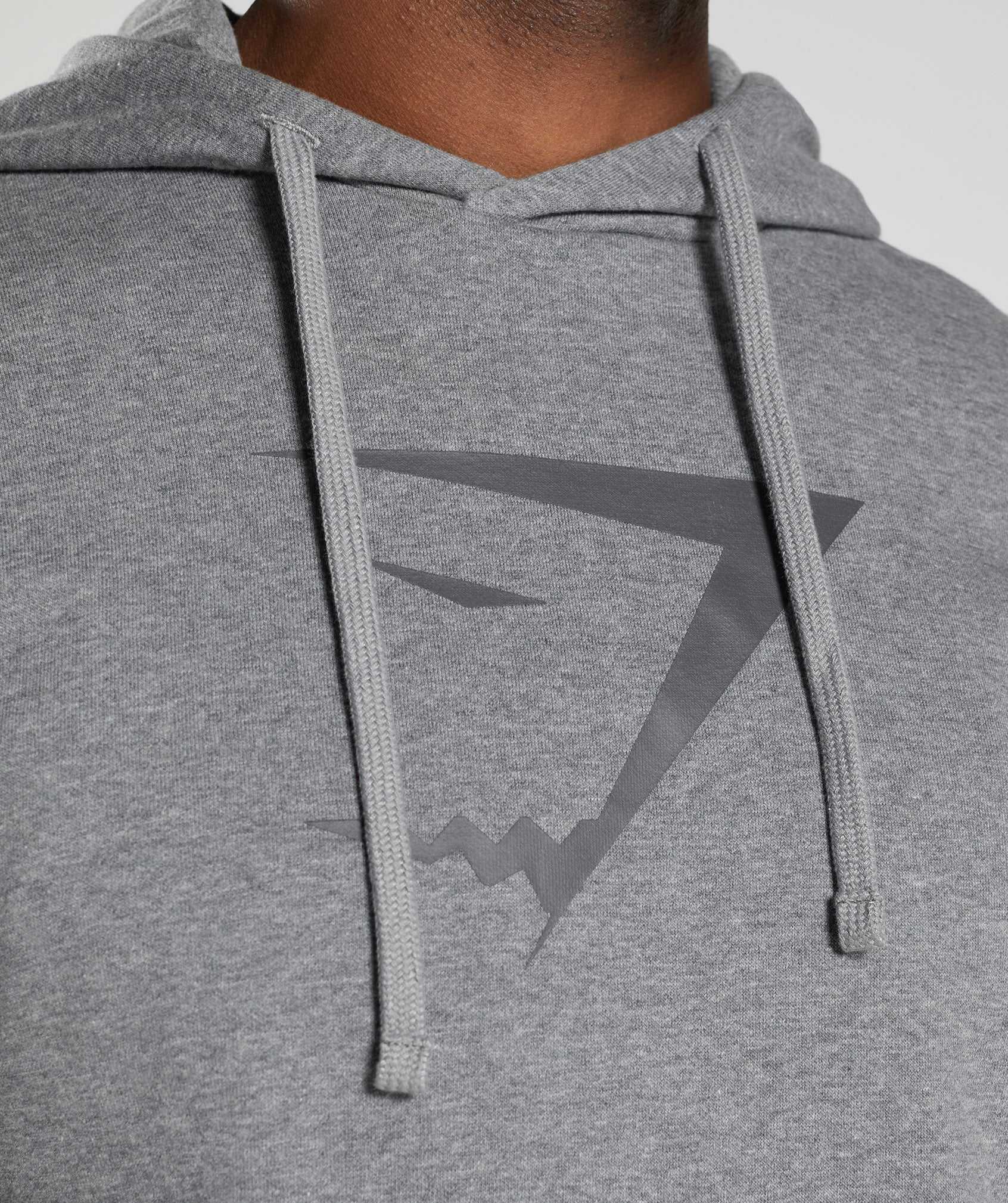 Gymshark Sharkhead Infill Hoodie Grijs | ZUMJ12539