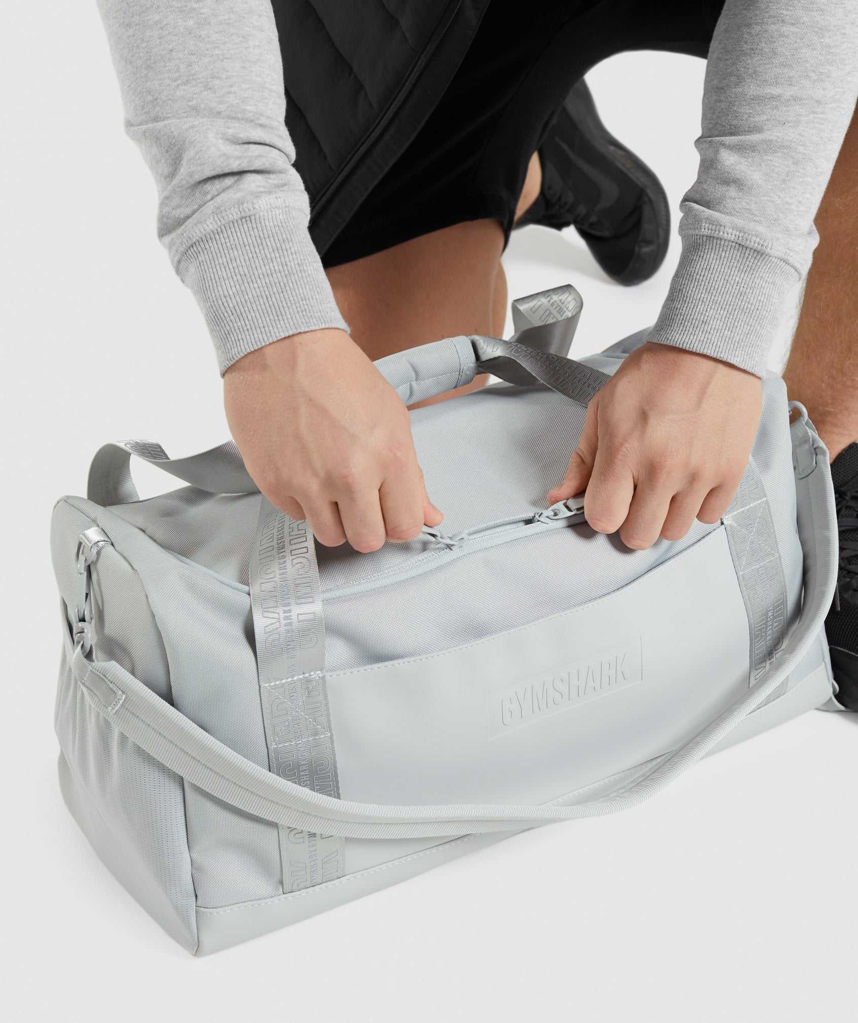 Gymshark Small Everyday Holdall Accessoires Lichtgrijs | JFBH67840