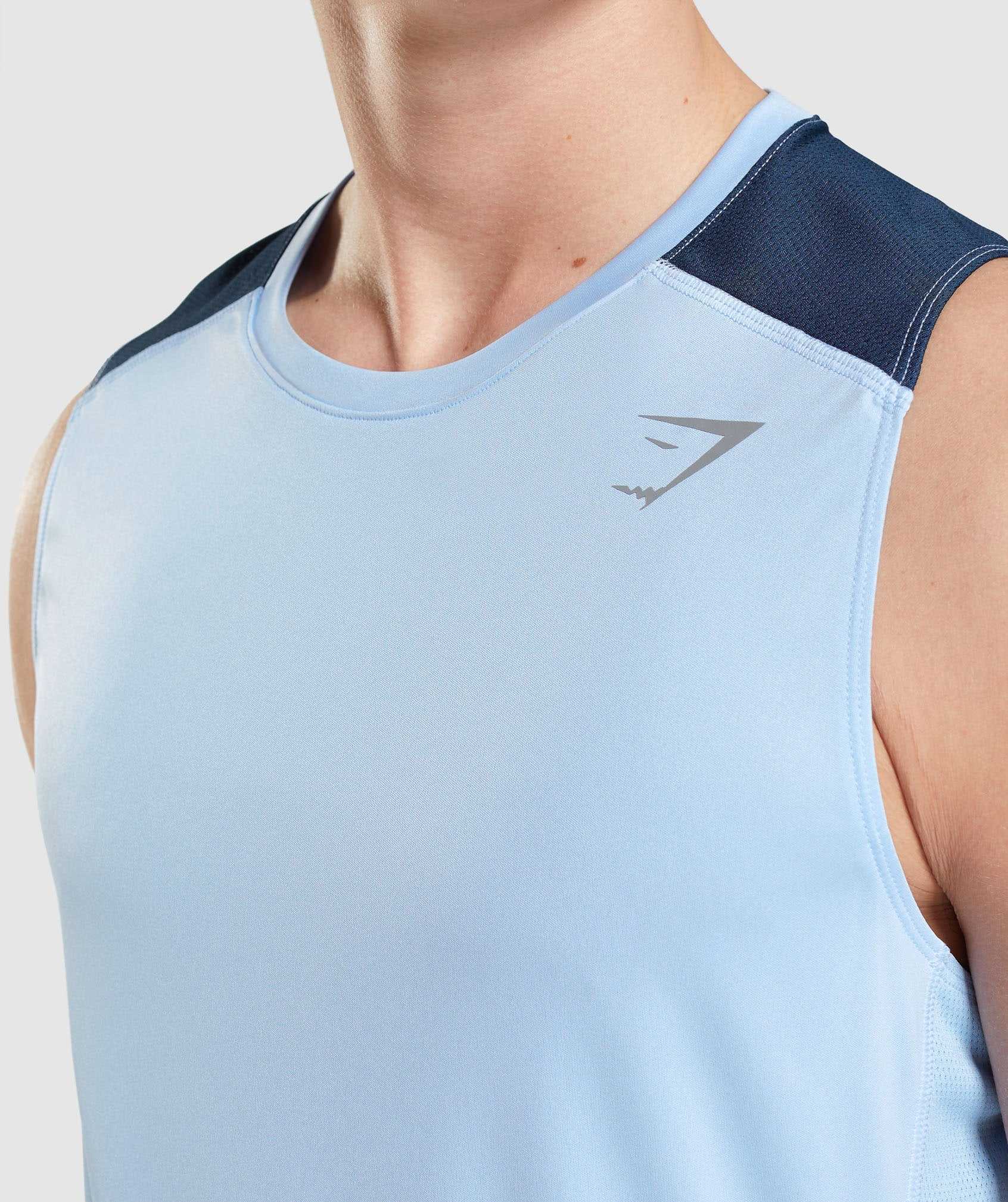 Gymshark Speed Evolve Tanktop Blauw | MGKQ85427