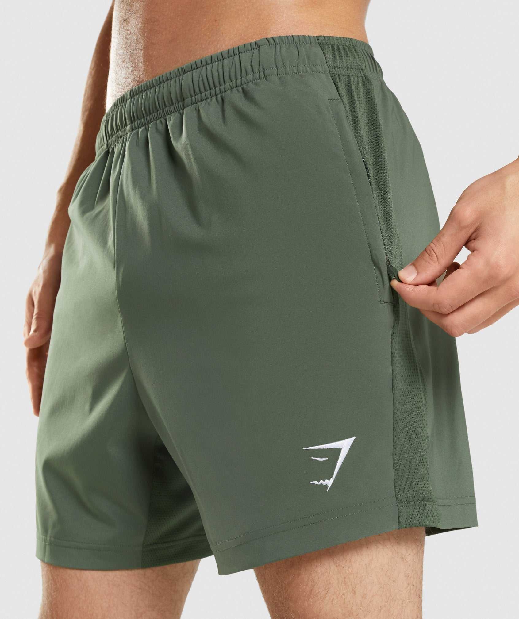 Gymshark Sport Korte Broek Groen | WOZS20987