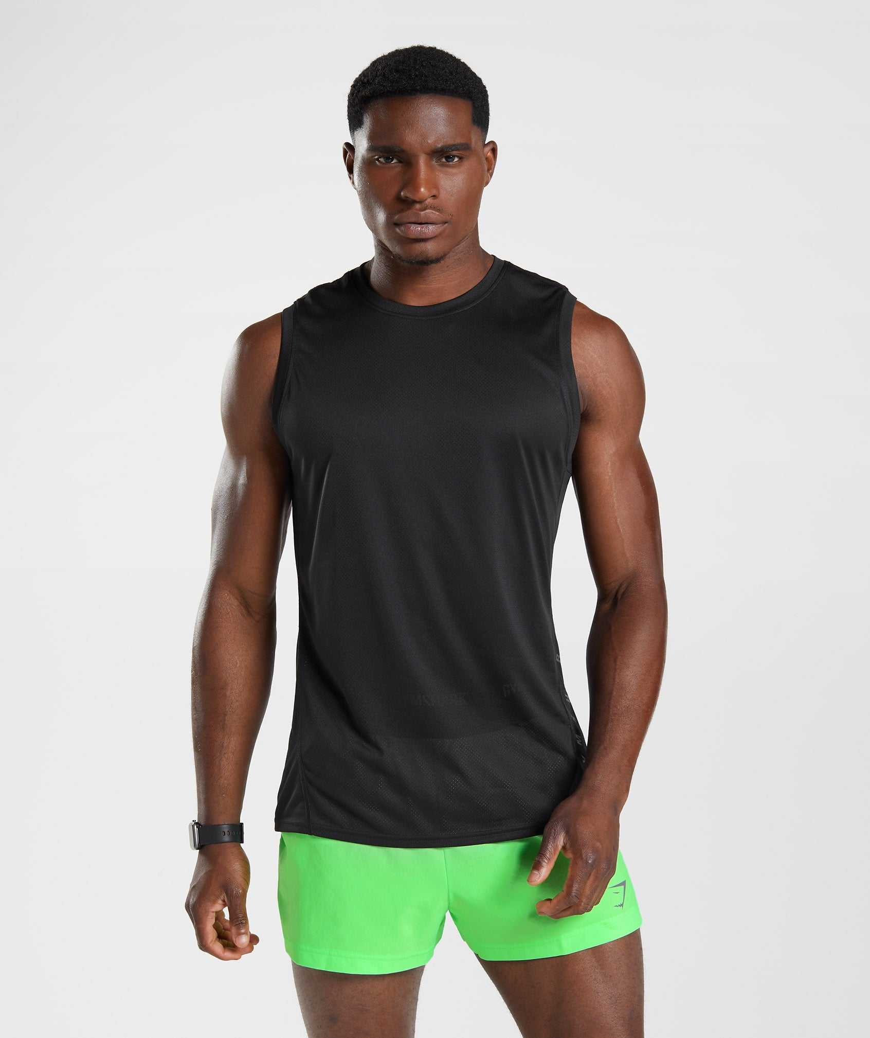 Gymshark Sport Tanktop Zwart Zwart | AEGK28964