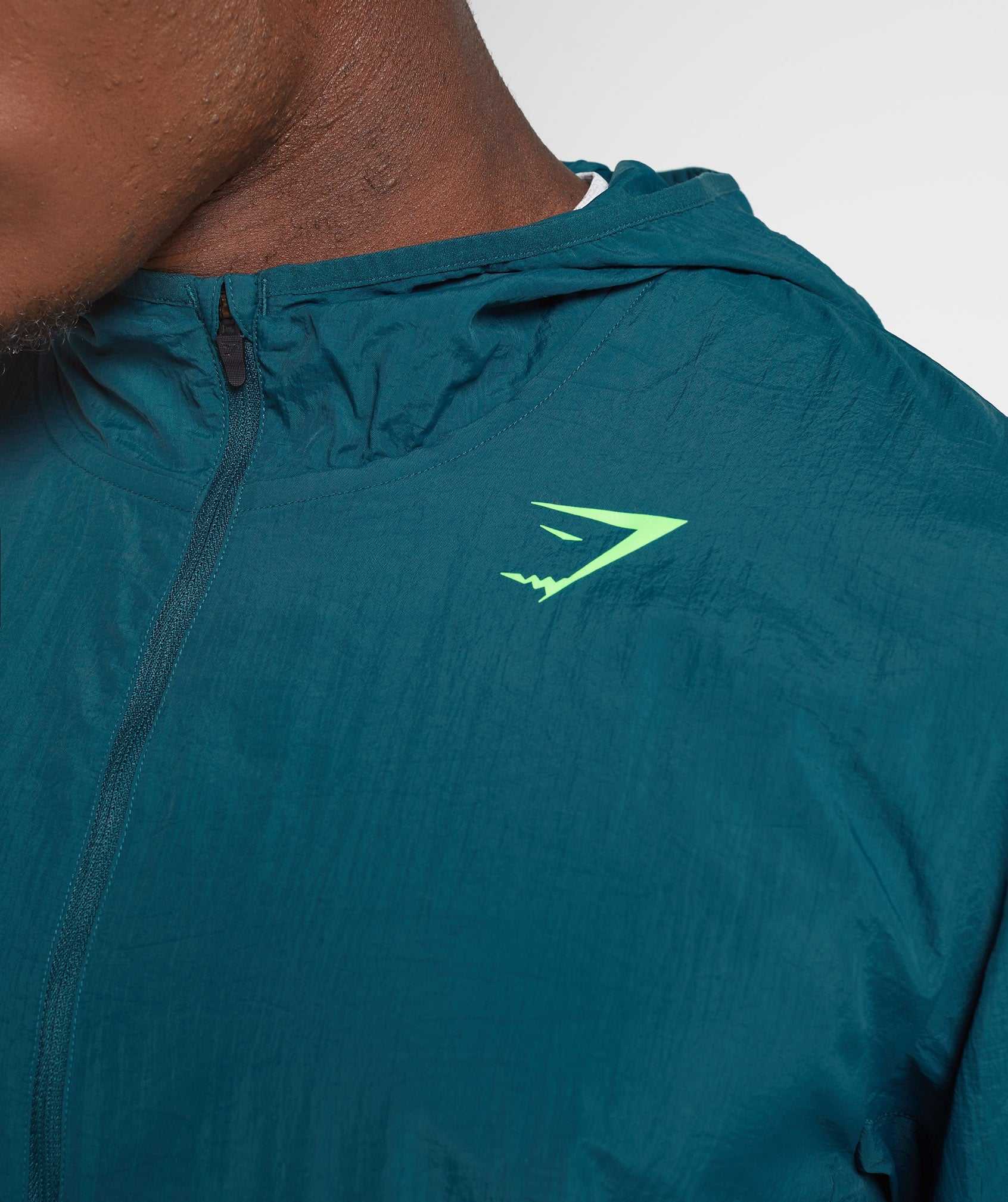 Gymshark Sport Windbreaker Jassen Turquoise | YVCH35026