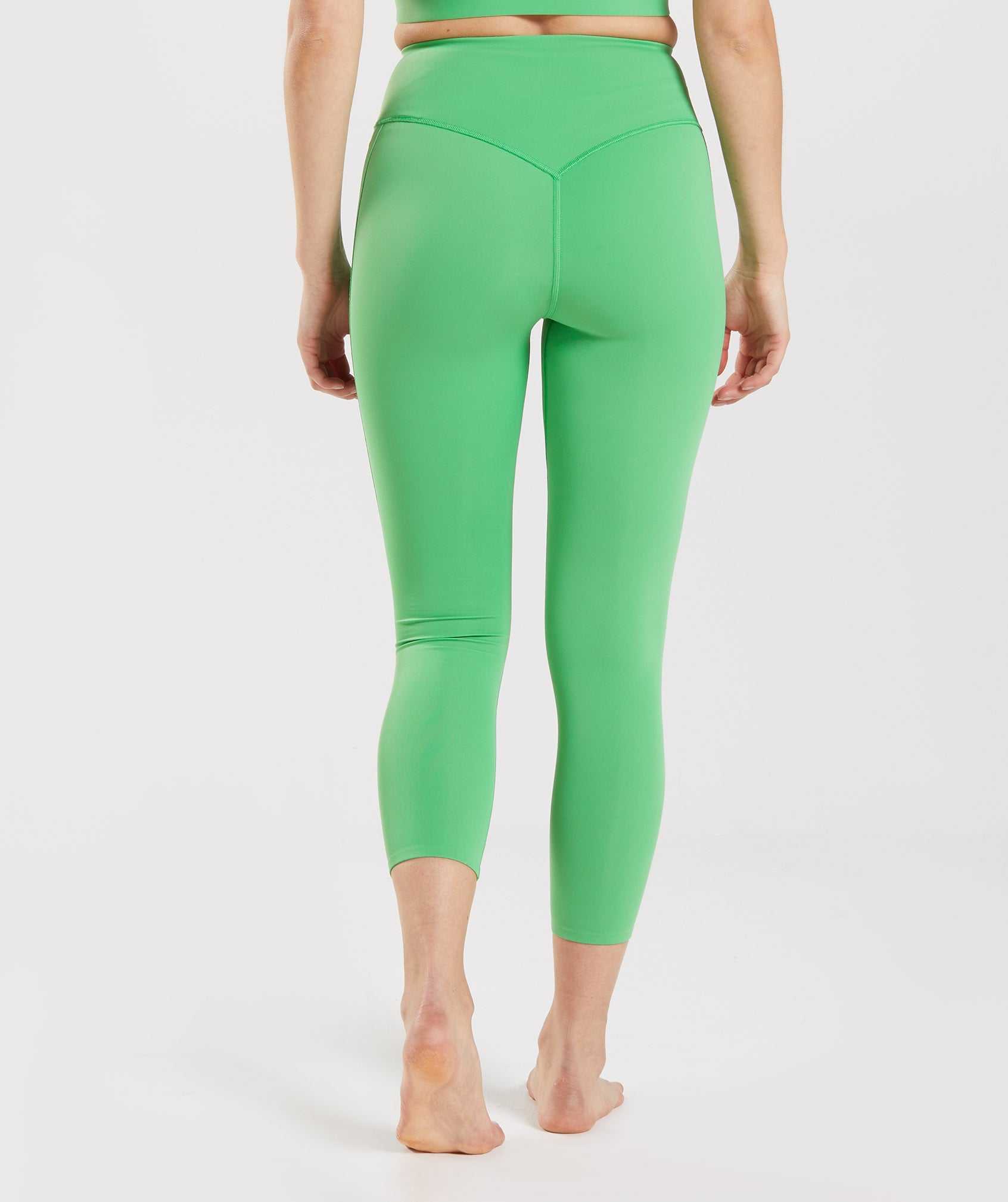 Gymshark Studio 7/8 Leggings Groen | UZSN07418