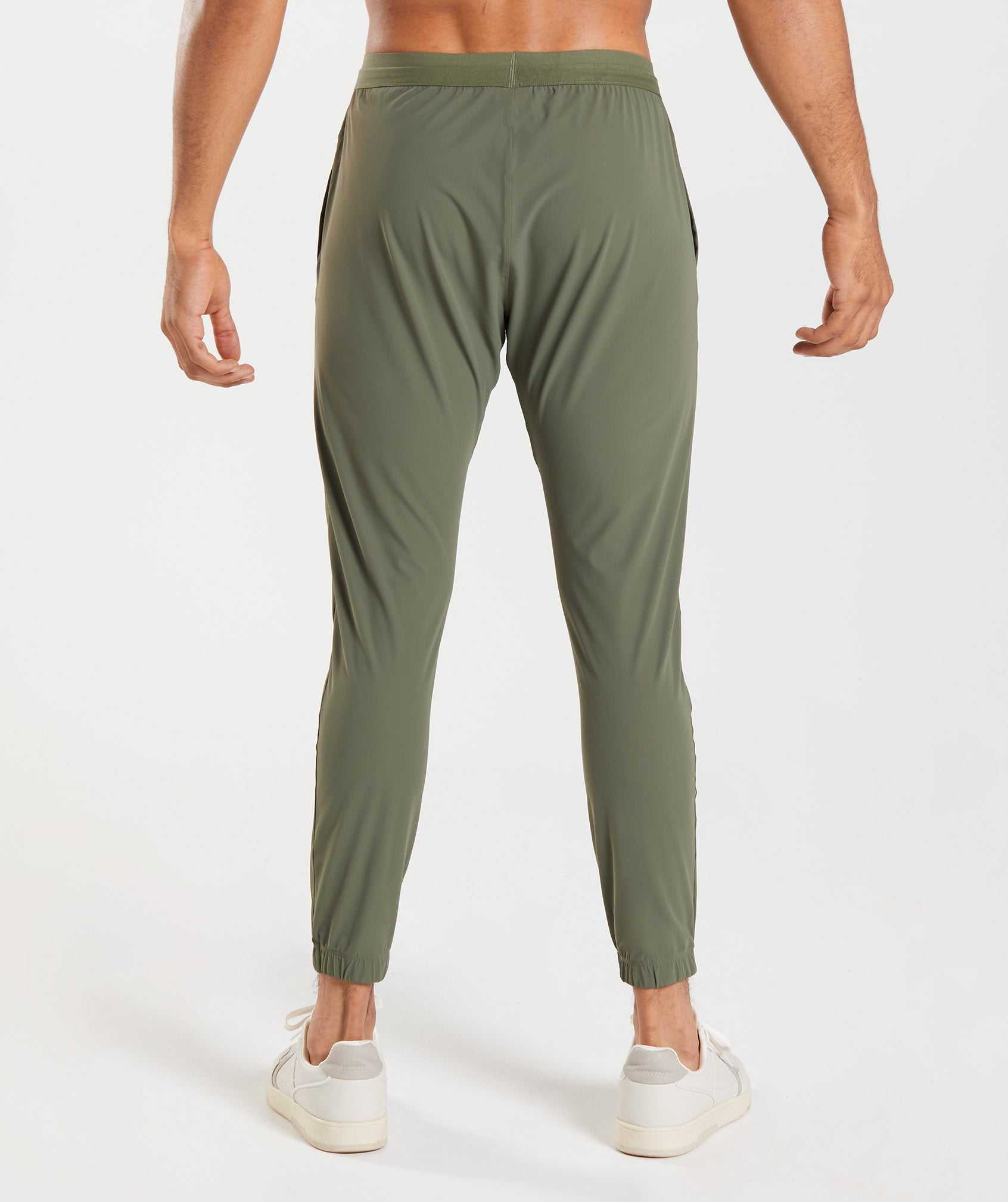 Gymshark Studio Joggingbroeken Olijfgroen | KRYU46012