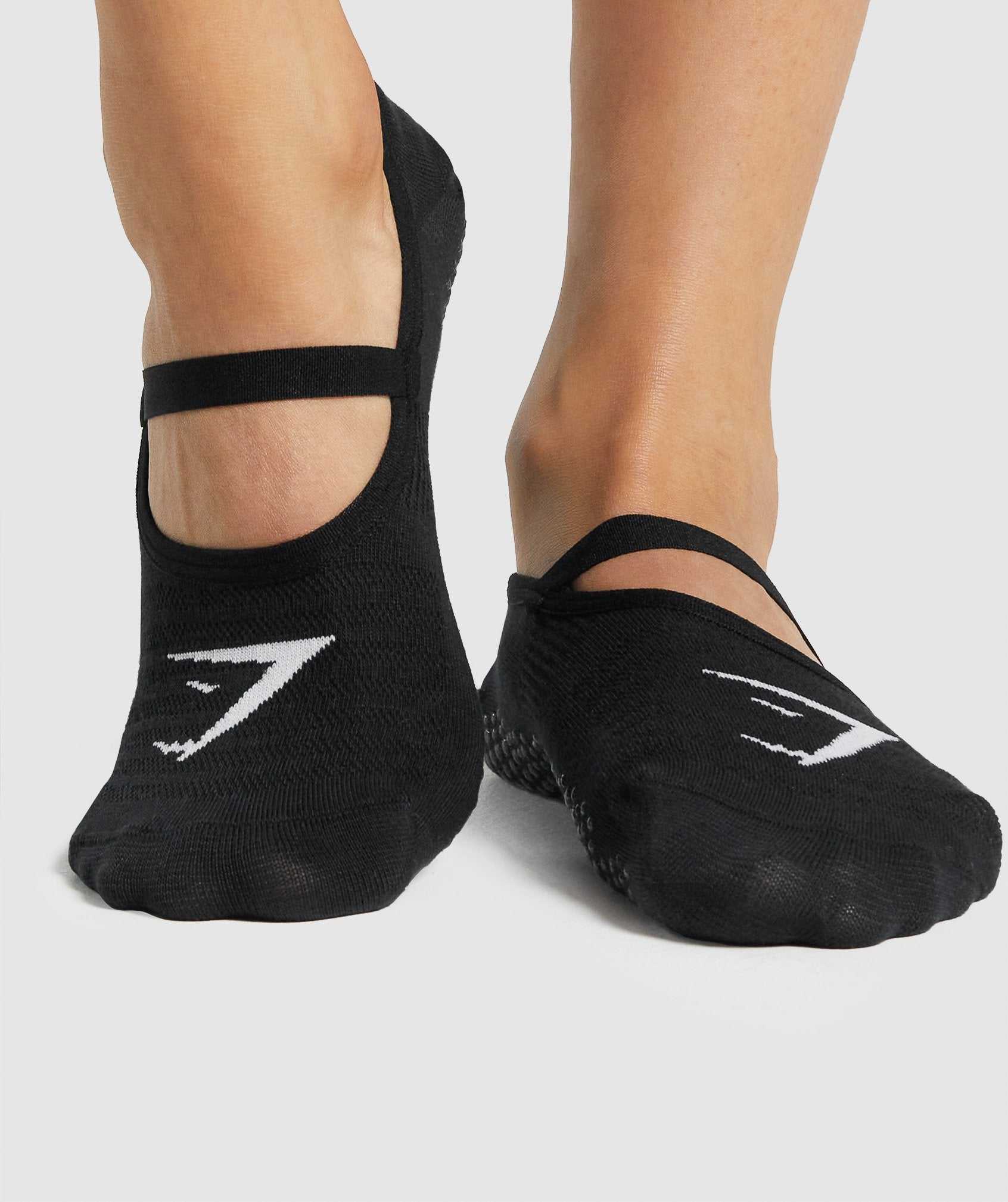 Gymshark Studio Socks Accessoires Zwart | FVLD70835