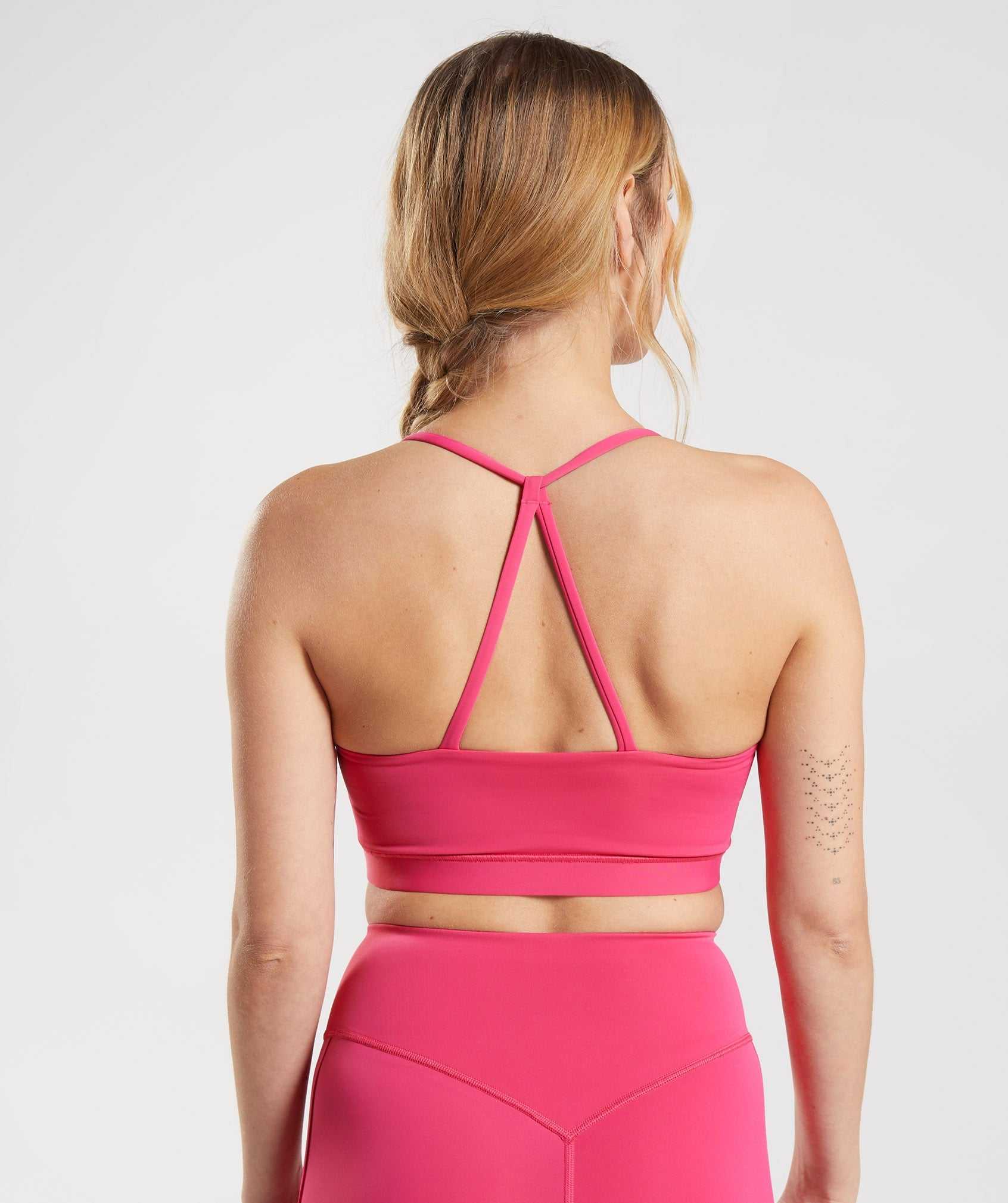 Gymshark Studio Sport Bh Roze | SUAH50132