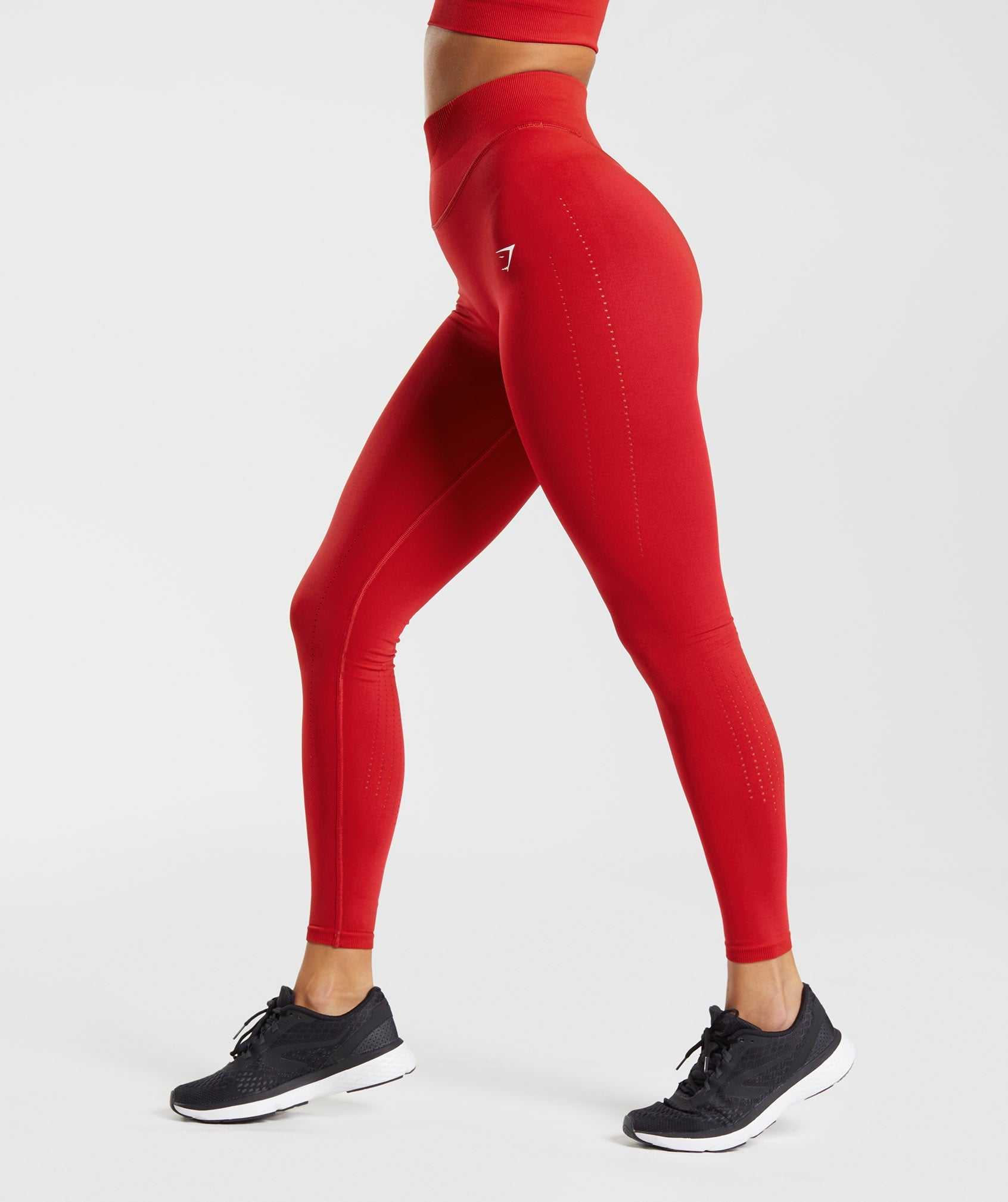 Gymshark Sweat Seamless Sculpt Leggings Rood | BYLA10934