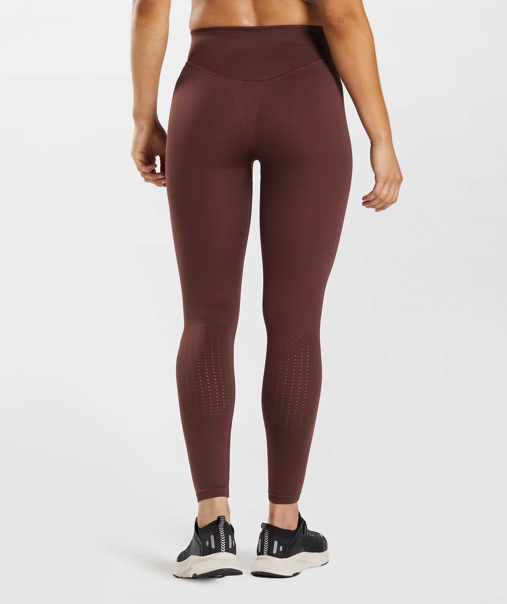 Gymshark Sweat Seamless Sculpt Leggings Bordeaux | GFSM51278