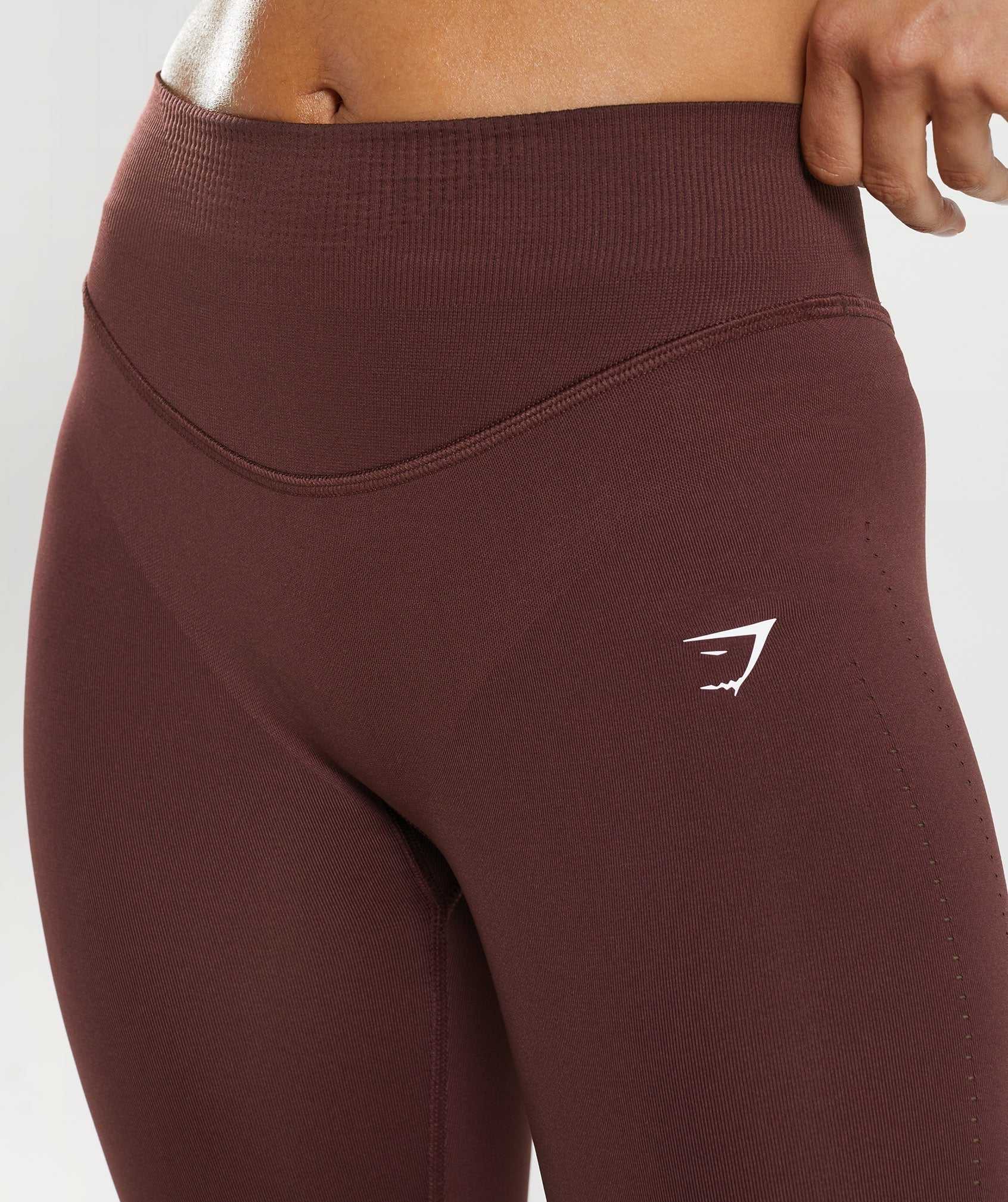 Gymshark Sweat Seamless Sculpt Leggings Bordeaux | GFSM51278