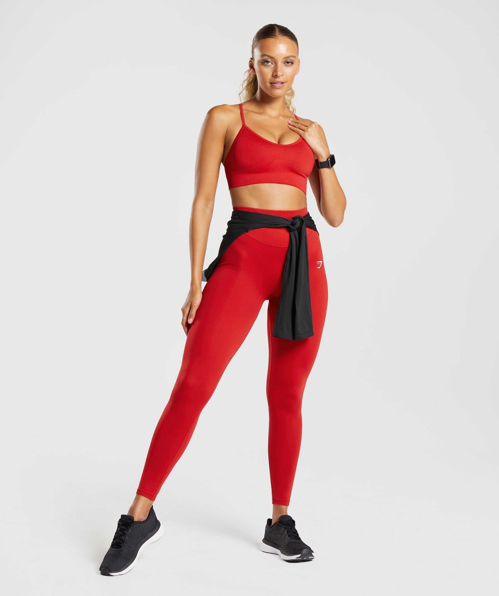 Gymshark Sweat Seamless Sport Bh Rood | DOWM46873