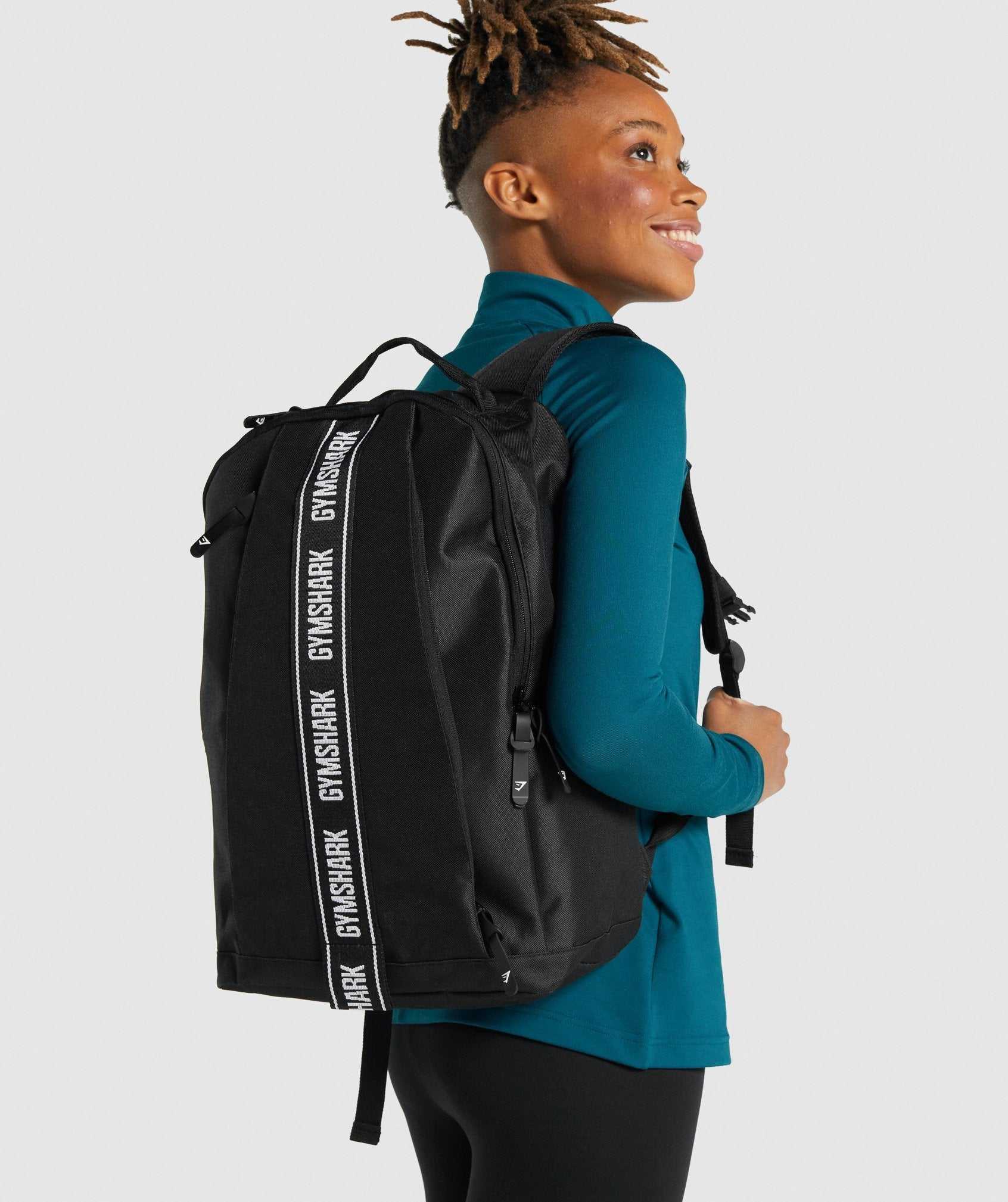 Gymshark Taped Backpack Accessoires Zwart | CHIP87059