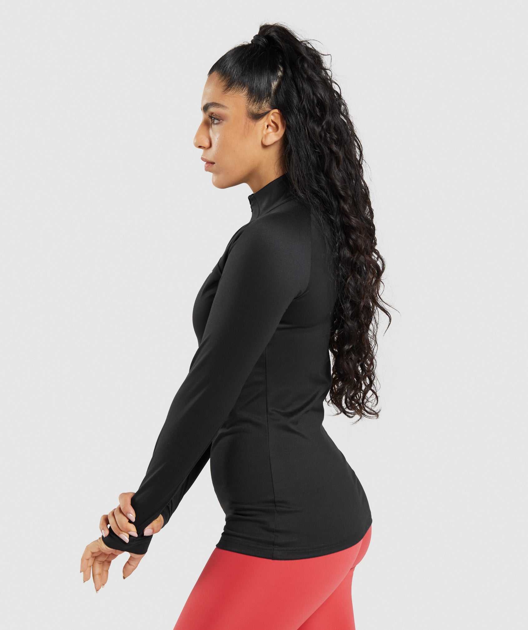 Gymshark Training 1/4 Zip Pullover Zwart | NBWU43682