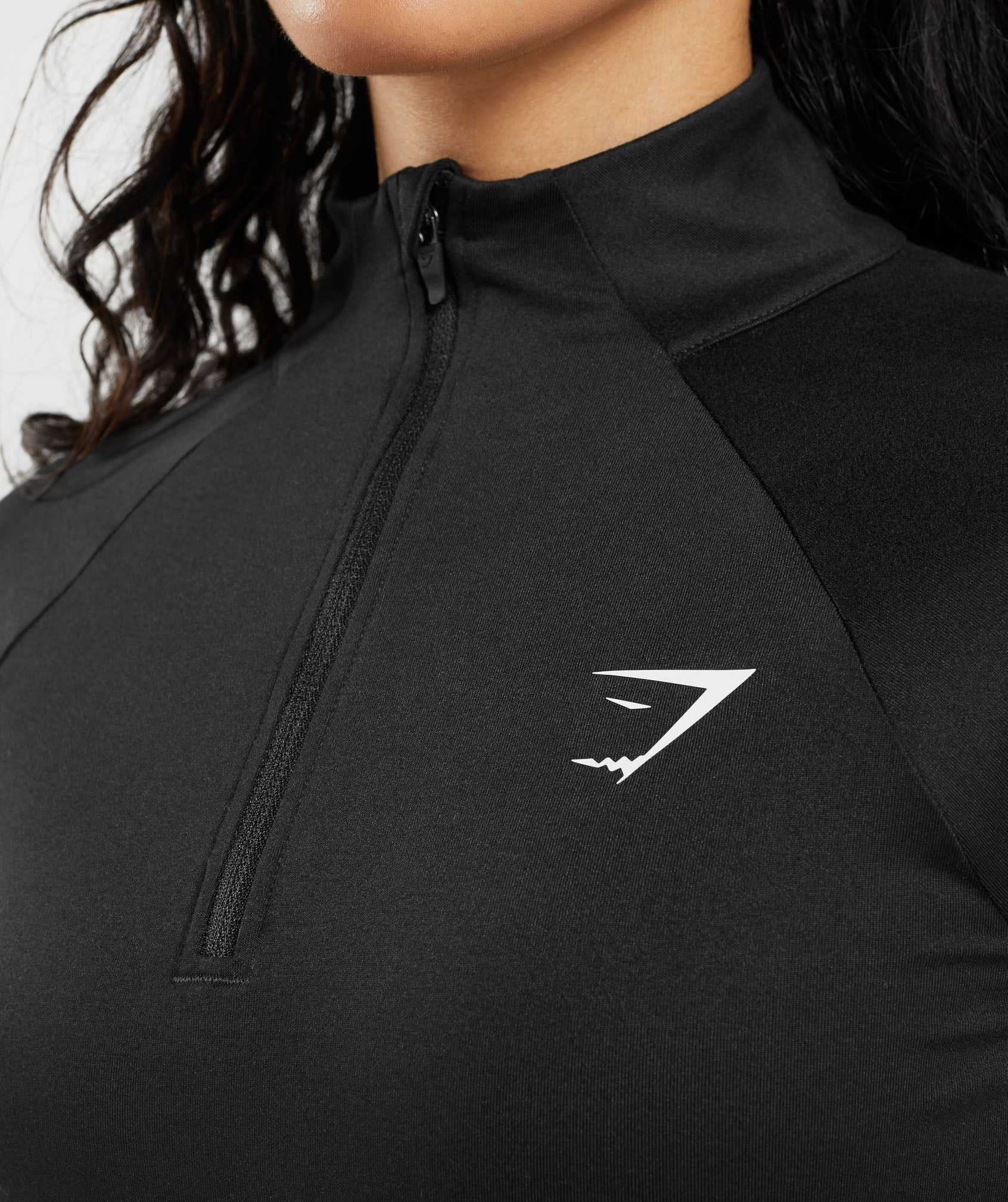 Gymshark Training 1/4 Zip Pullover Zwart | NBWU43682