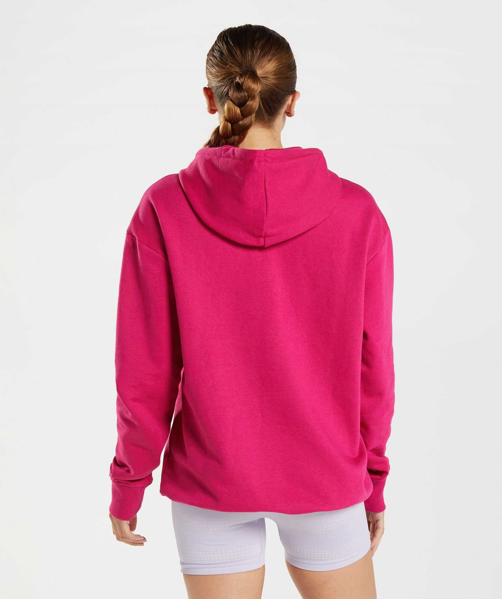 Gymshark Training Boyfriend Pullover Roze | VFSE45987