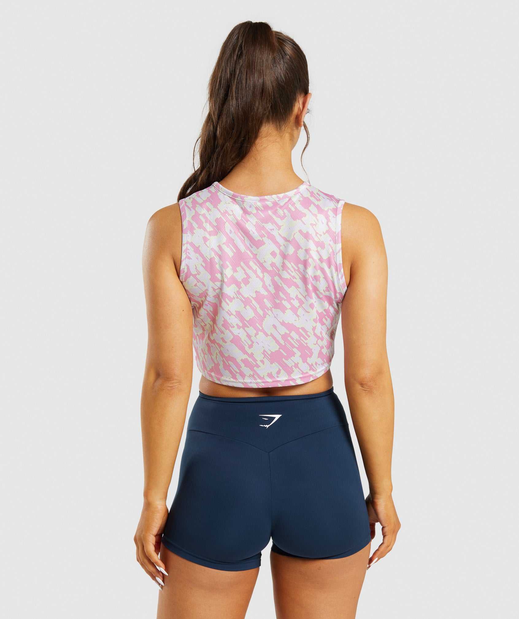 Gymshark Training Crop Topjes Roze | HUCR14623