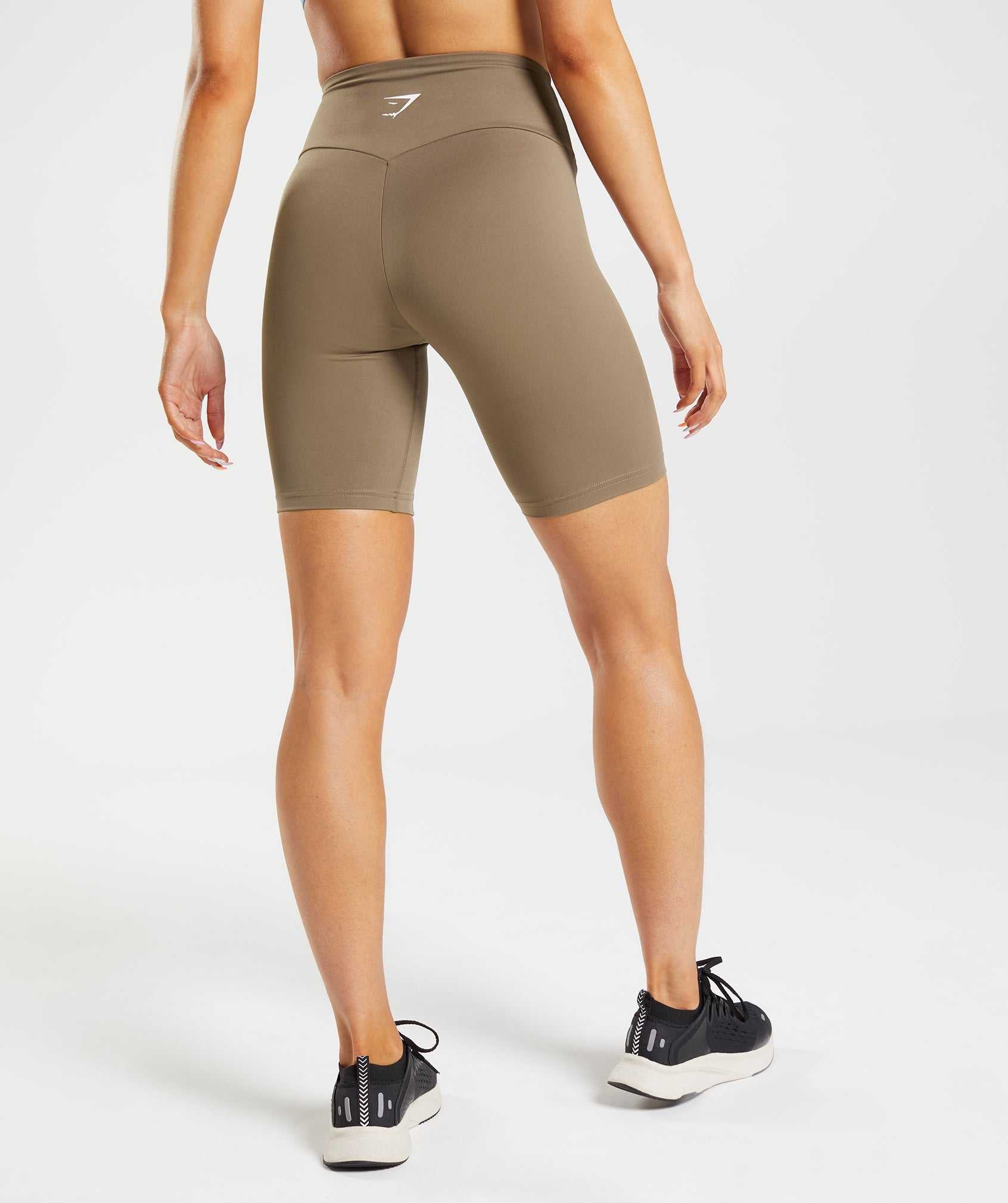 Gymshark Training Cycling Korte Broek Bruin | NSBC65978