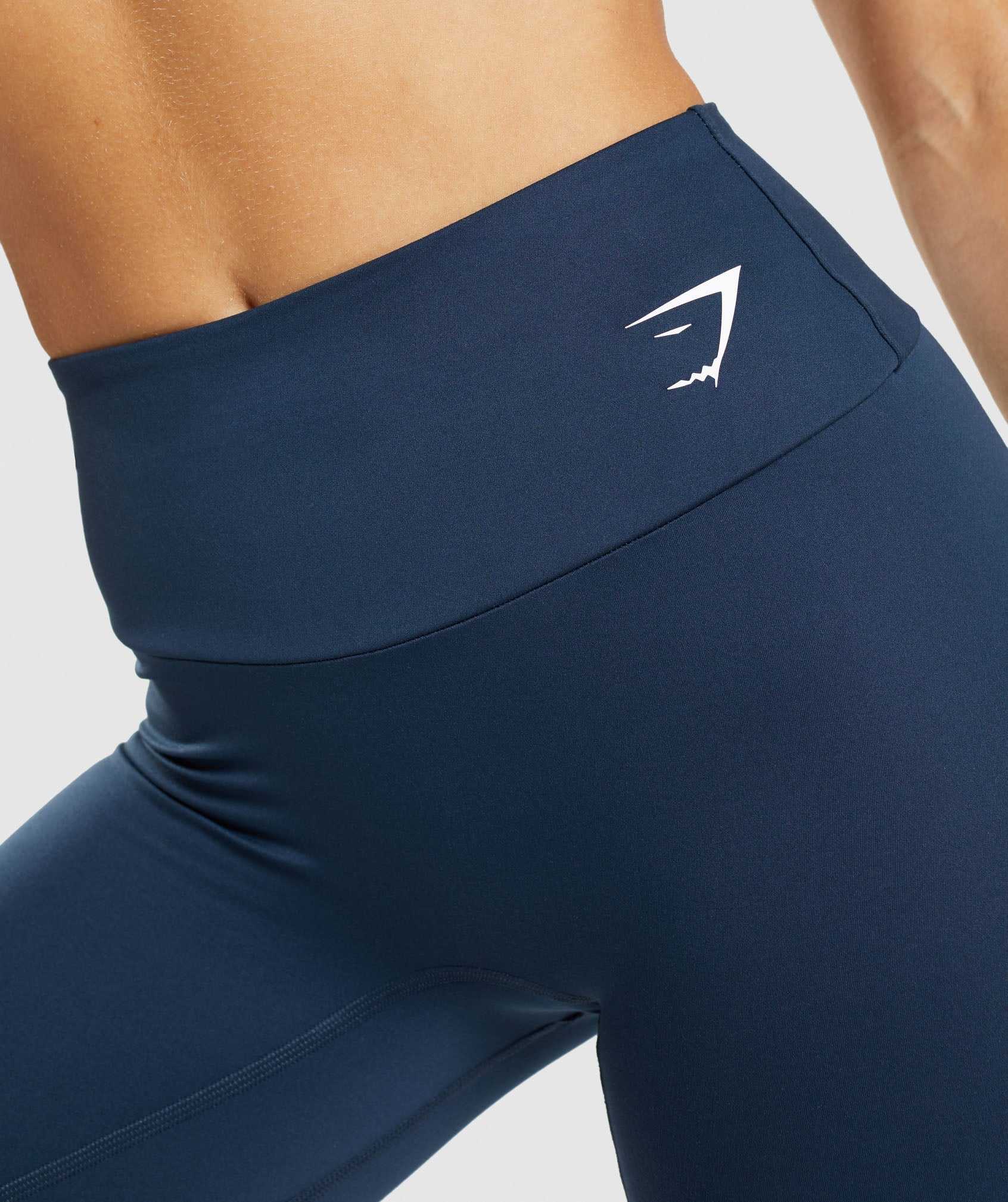 Gymshark Training Cycling Korte Broek Donkerblauw | SURB62937